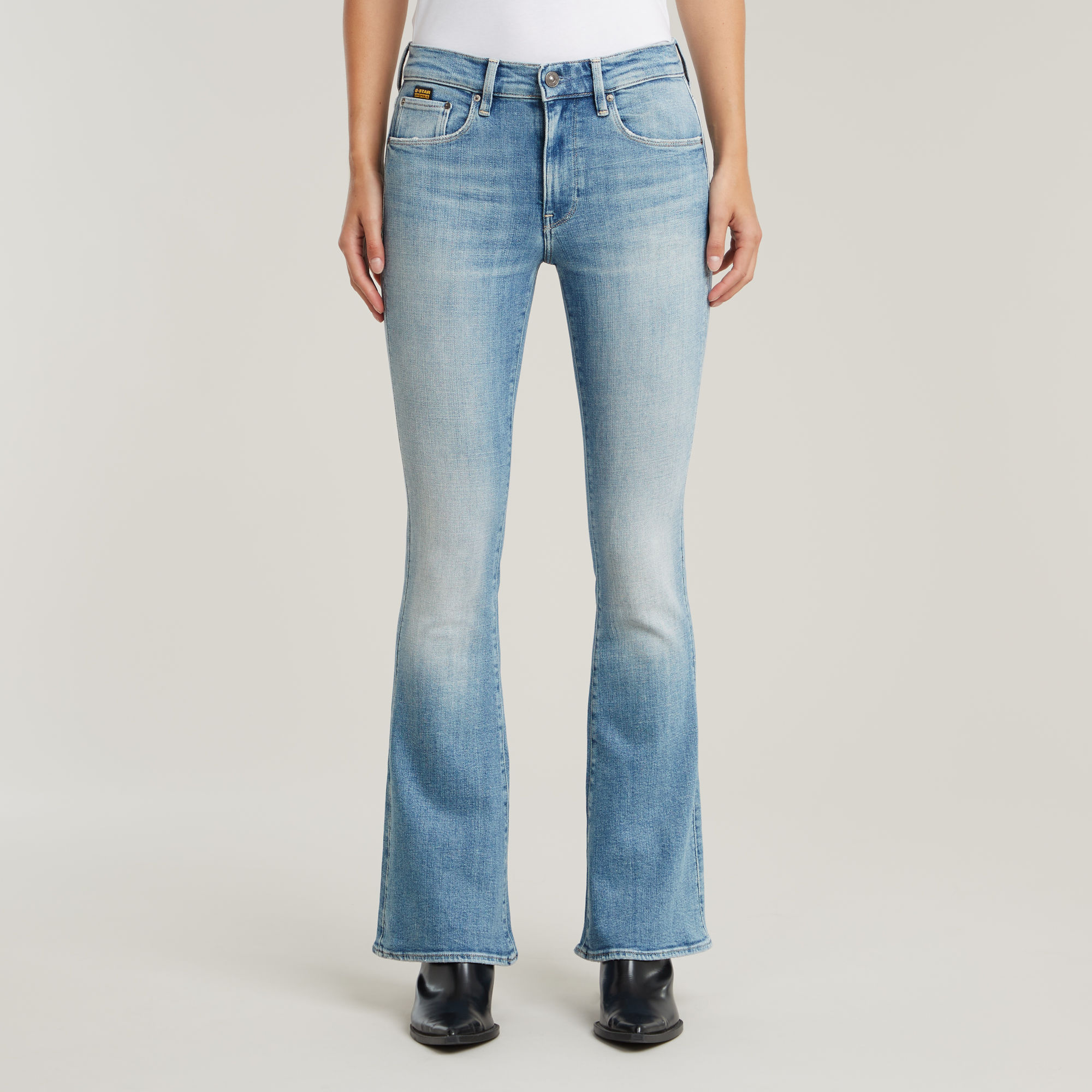 G-Star RAW 3301 Flare Jeans - Lichtblauw - Dames