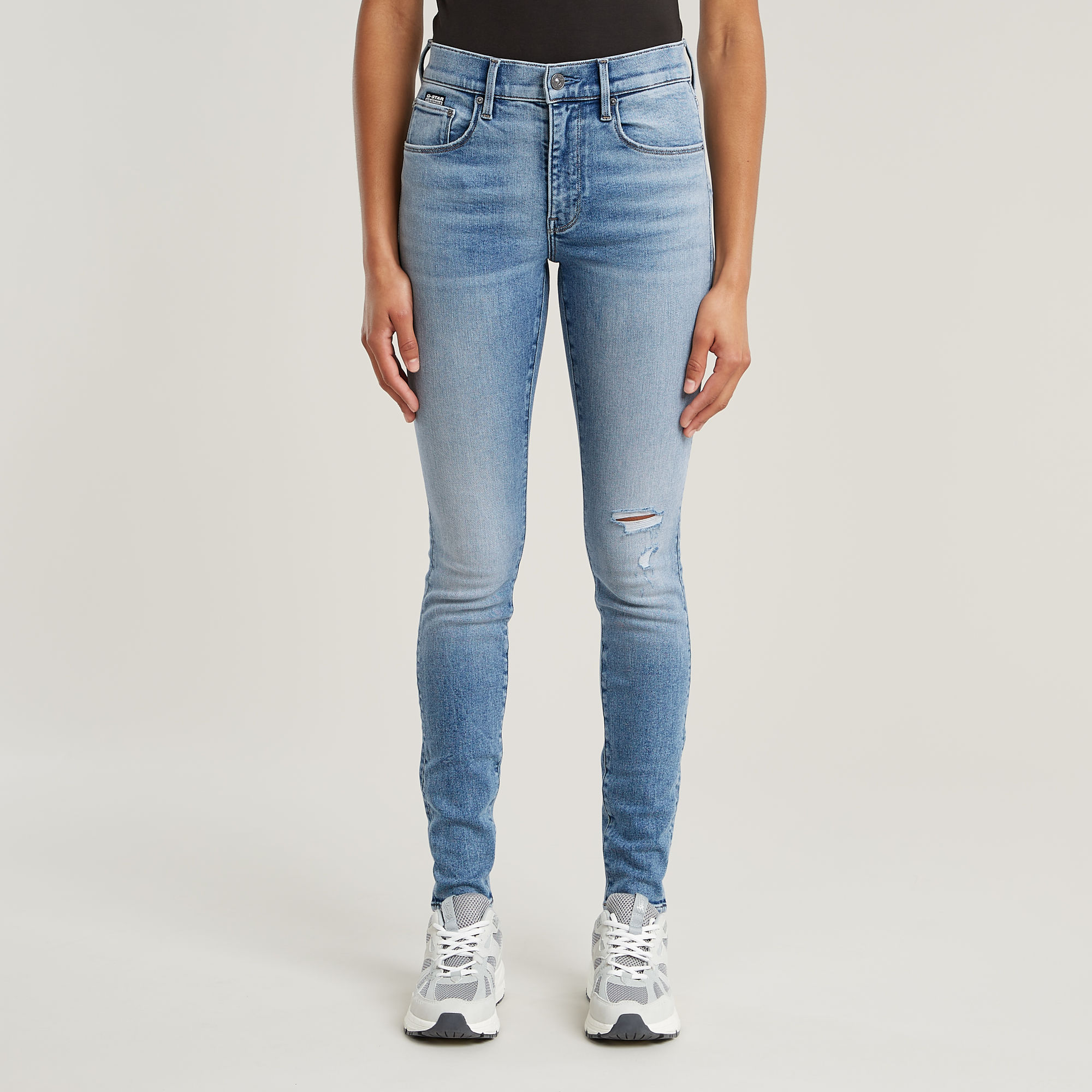 G-Star RAW 3301 Skinny Jeans - Midden blauw - Dames