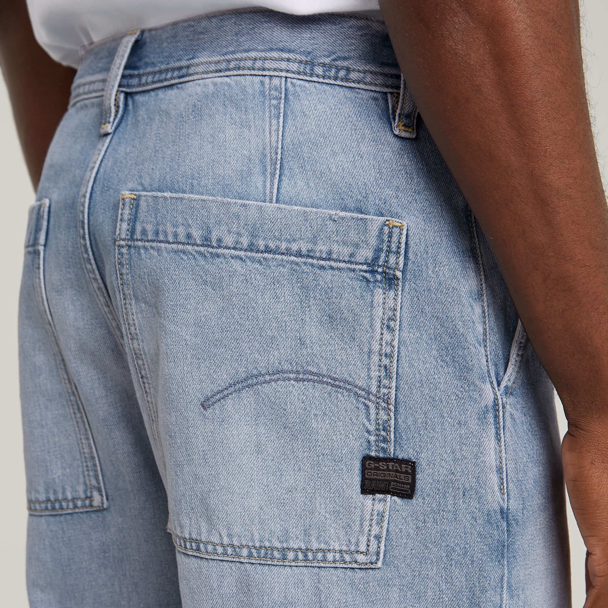 G-Star RAW Modson Straight Chino Lichtblauw Heren