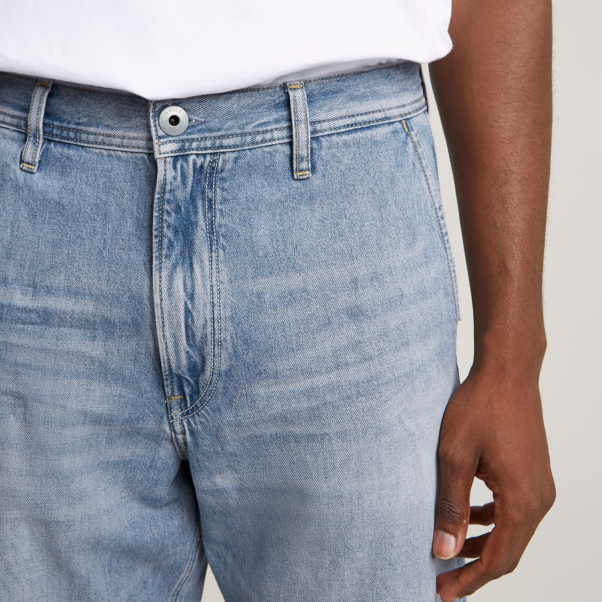 G-Star RAW Modson Straight Chino Lichtblauw Heren
