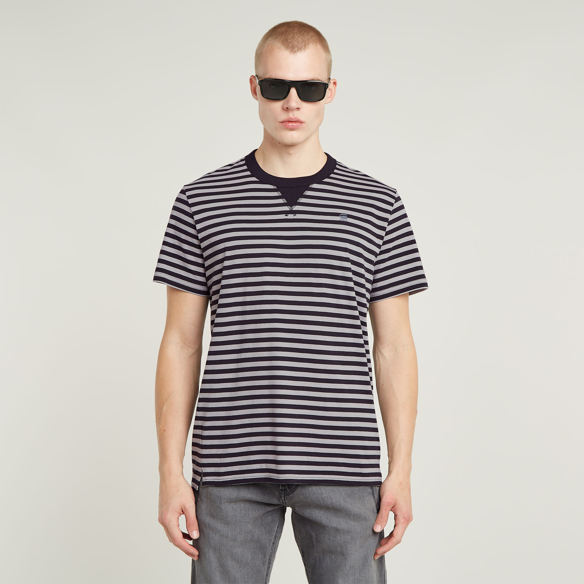 

Nifous Stripe T-Shirt - Multi color - Men