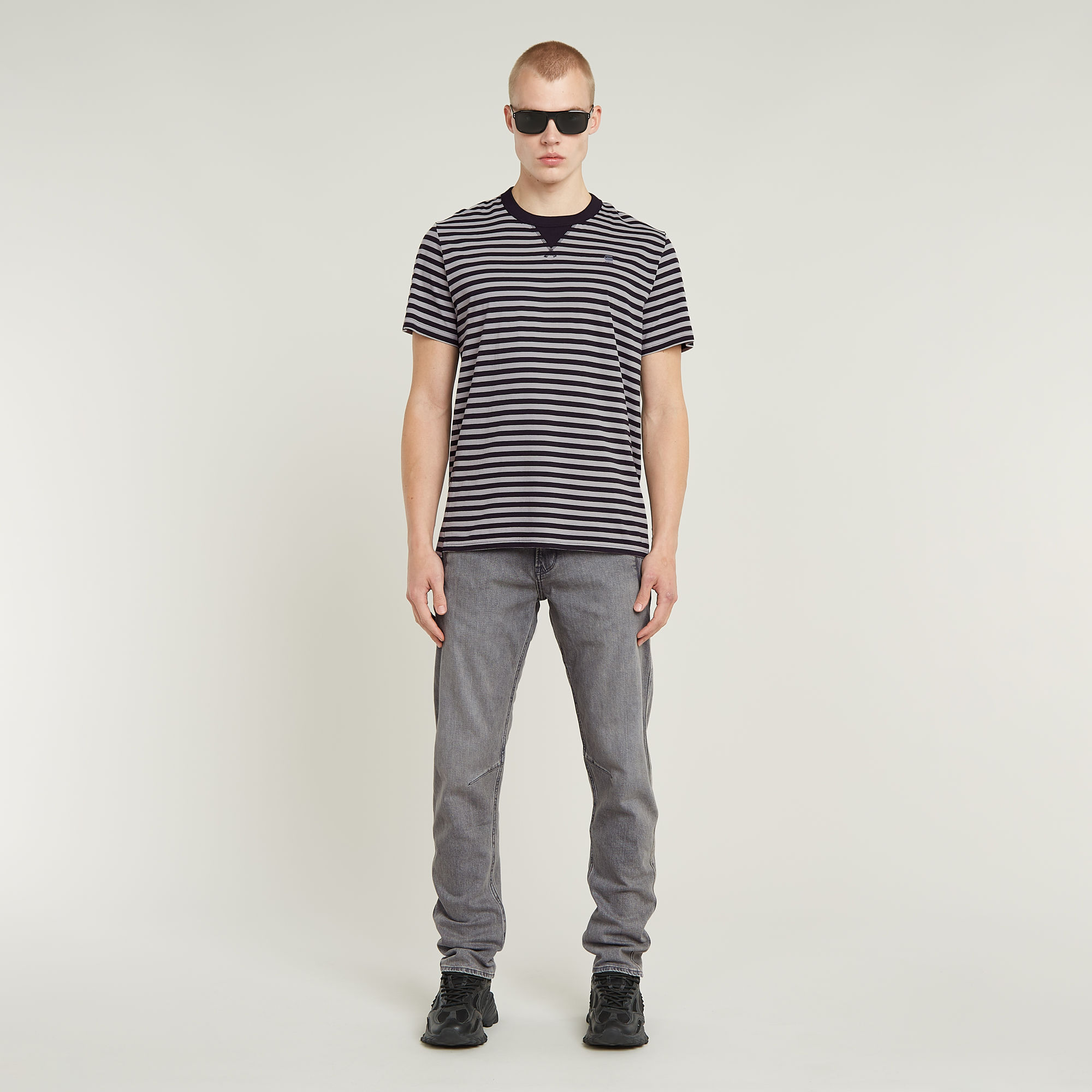 G-Star RAW Nifous Stripe T-Shirt Meerkleurig Heren