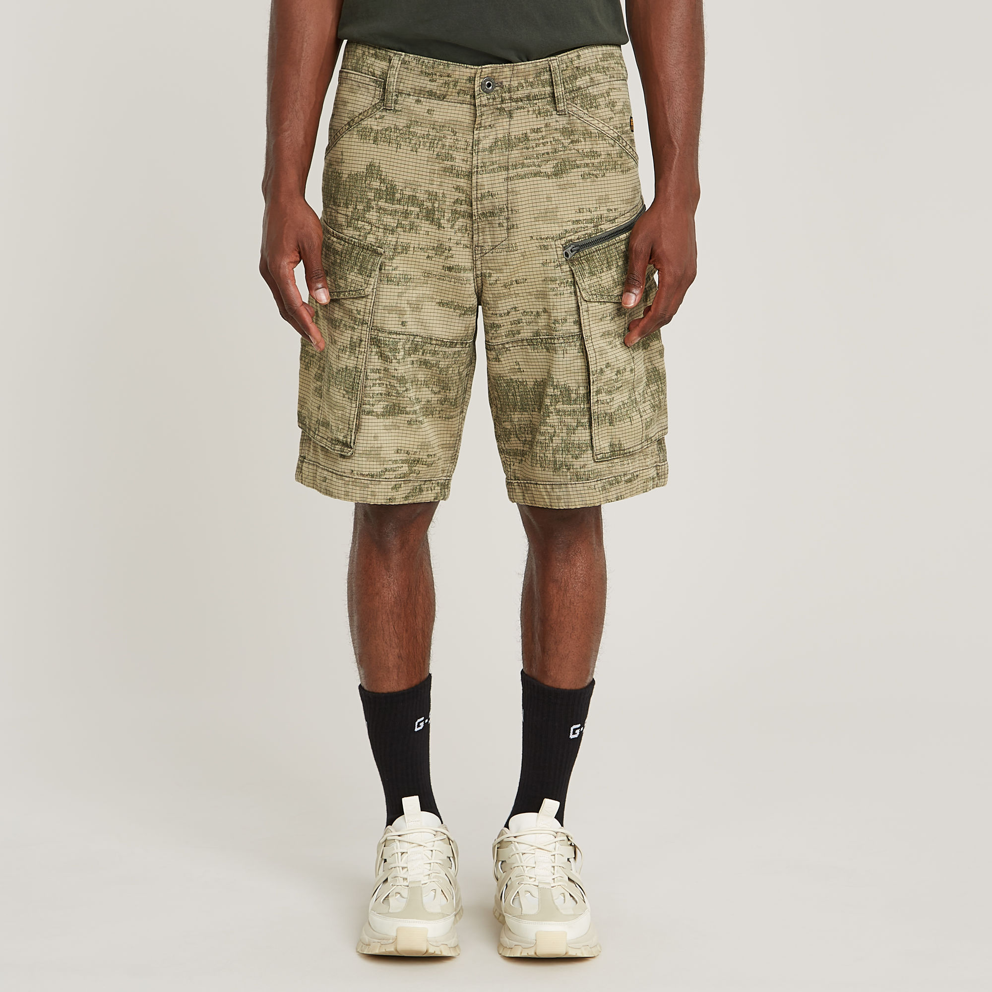 

Rovic Zip Relaxed Shorts - Multi color - Men