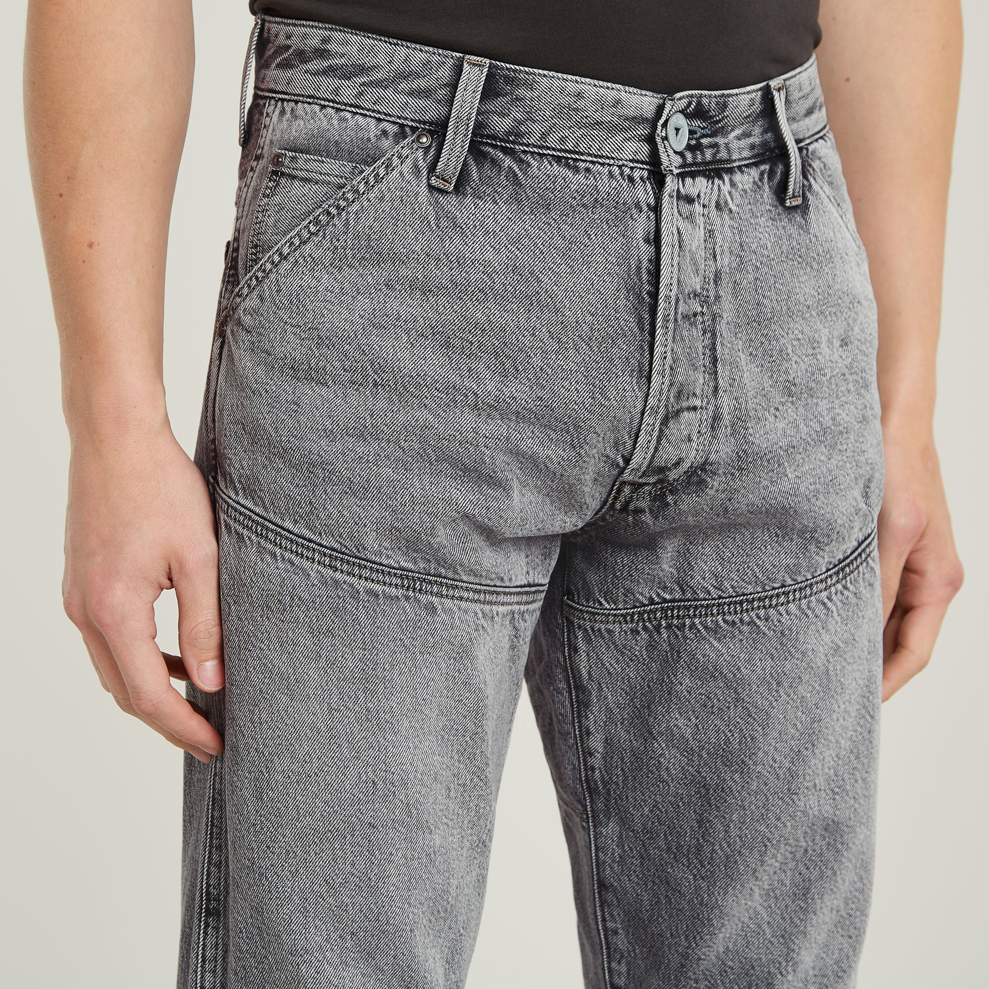 G-Star RAW G-STAR Elwood 3D Regular Jeans Grijs Heren