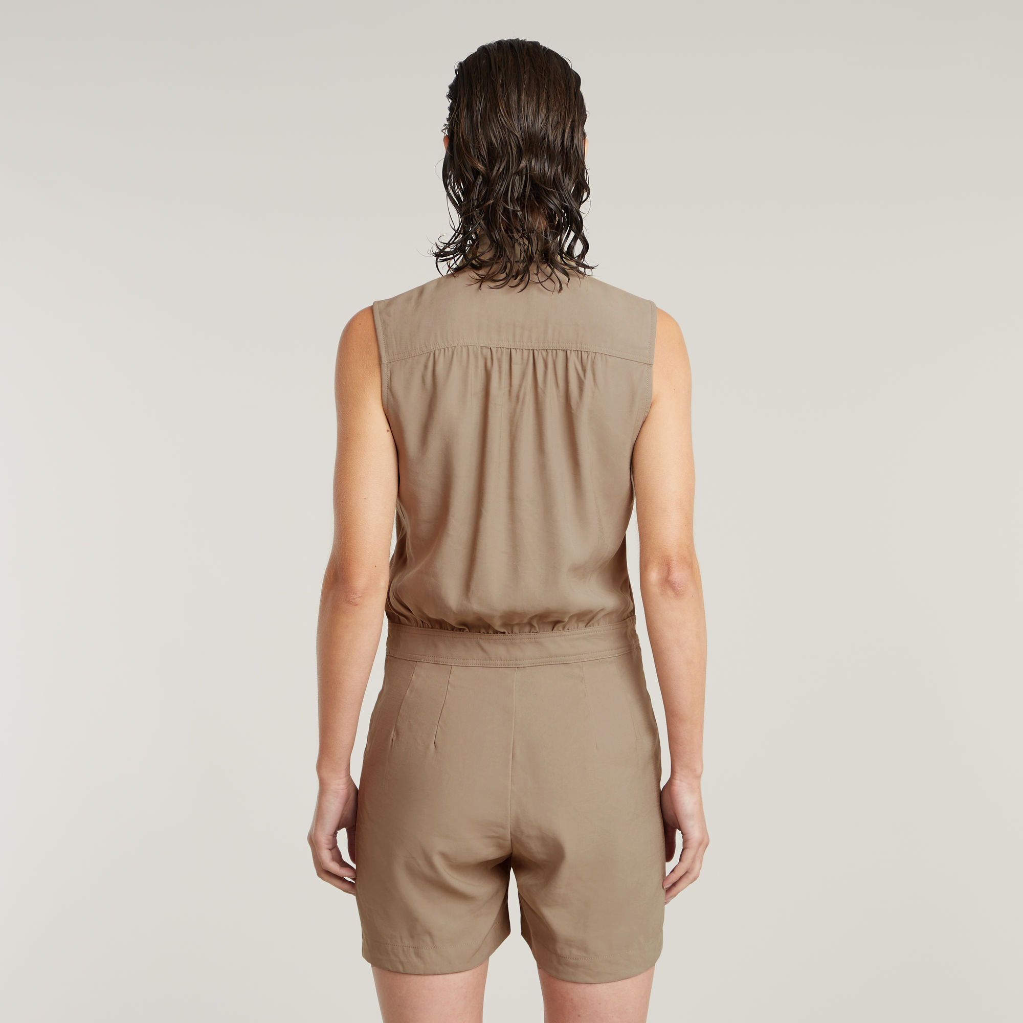 G-Star RAW Summer Playsuit Beige Dames