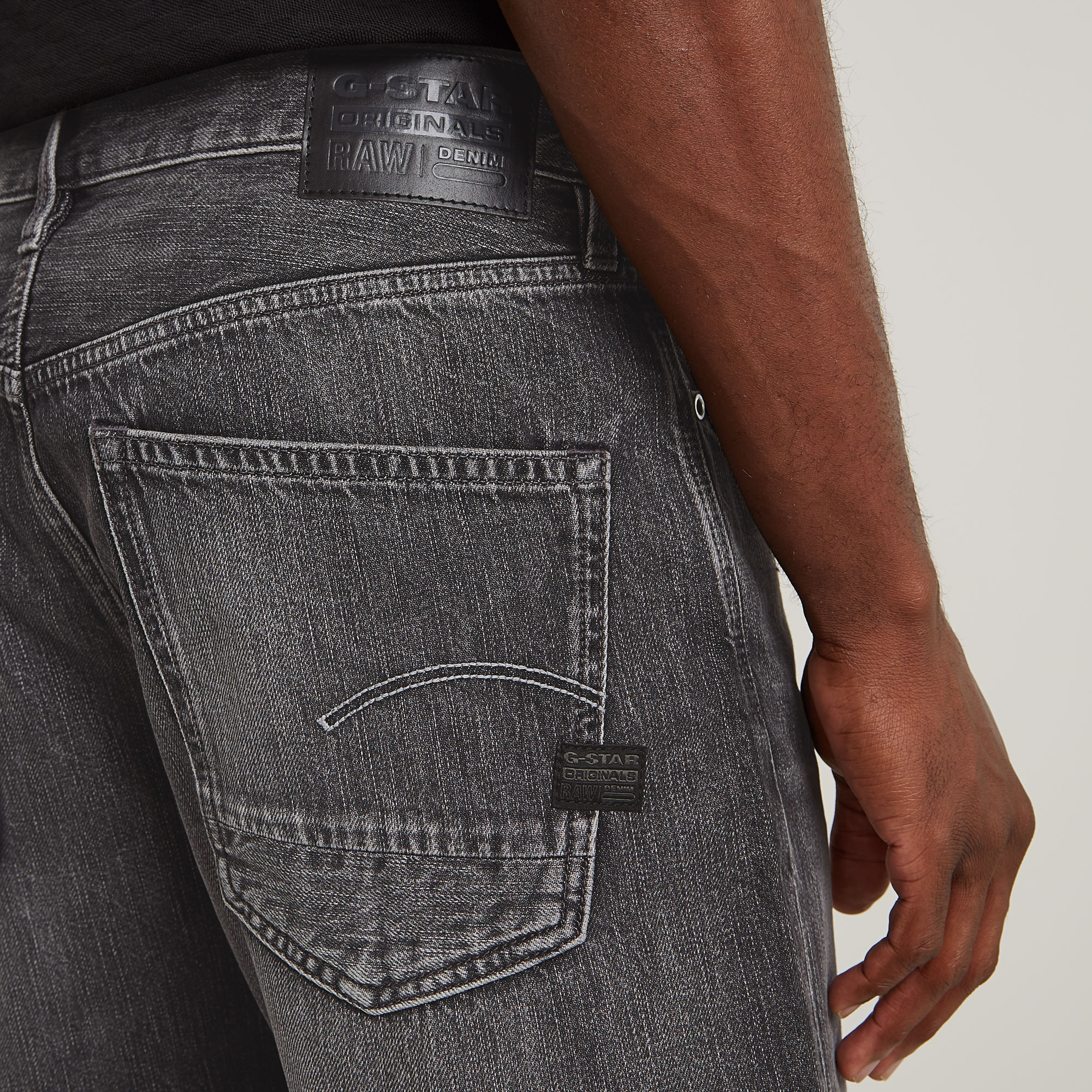 G-Star RAW Dakota Short Clean Edge Grijs Heren