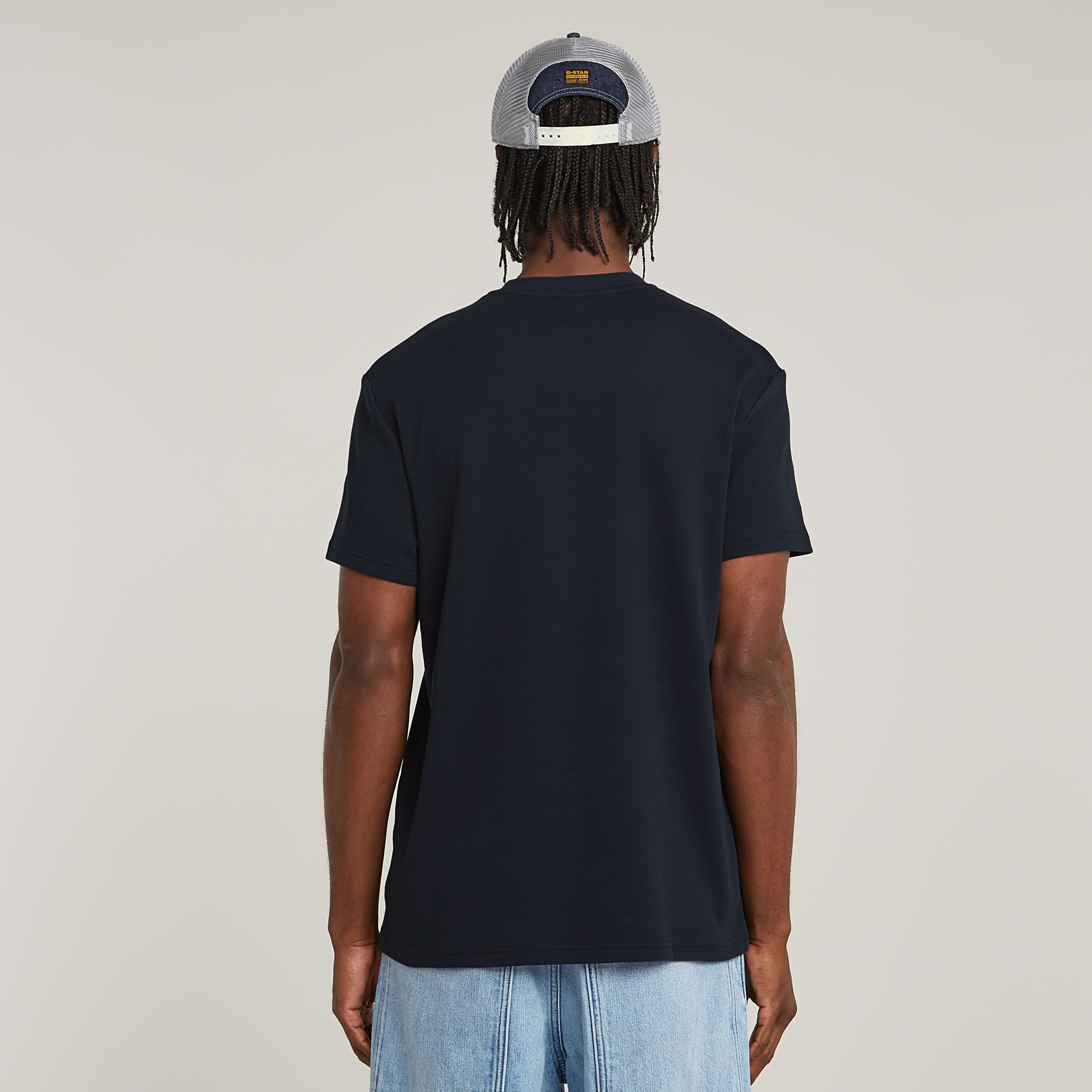 G-Star RAW G-Script T-Shirt Donkerblauw Heren