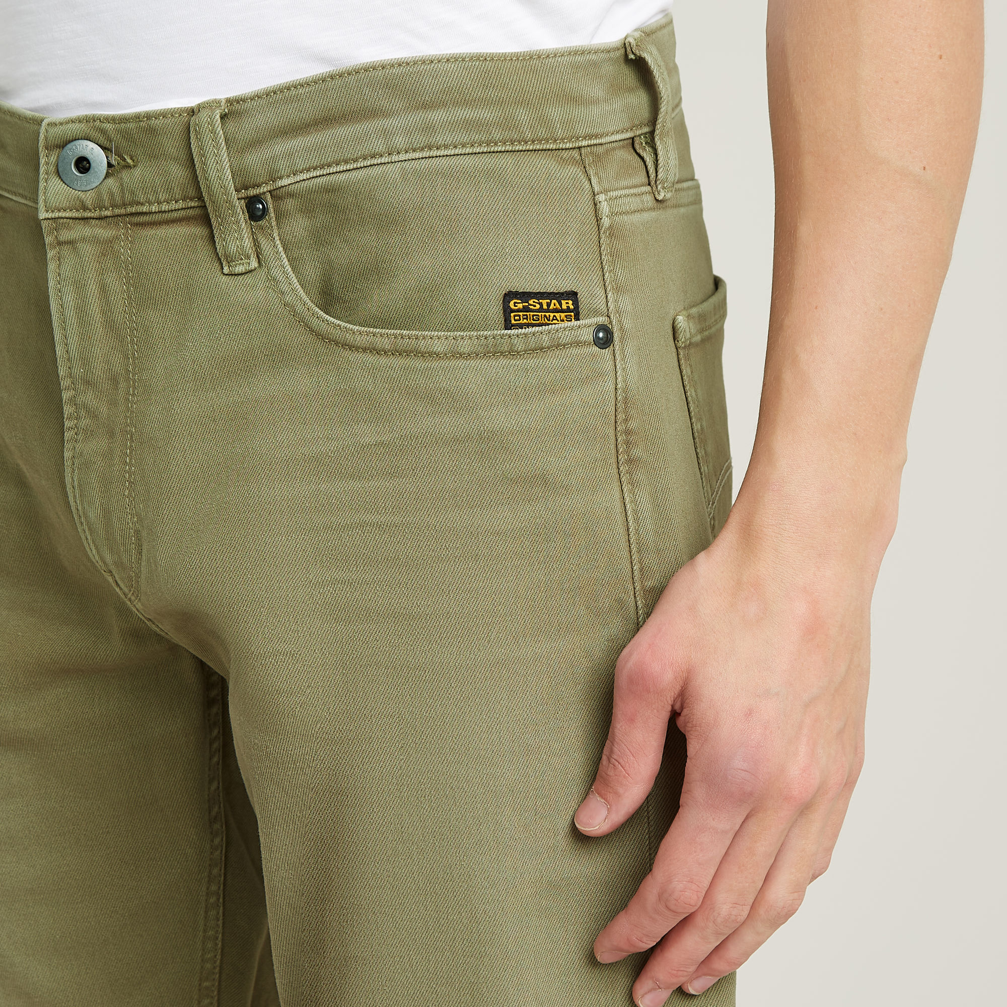 G-Star RAW Mosa Straight Short Groen Heren