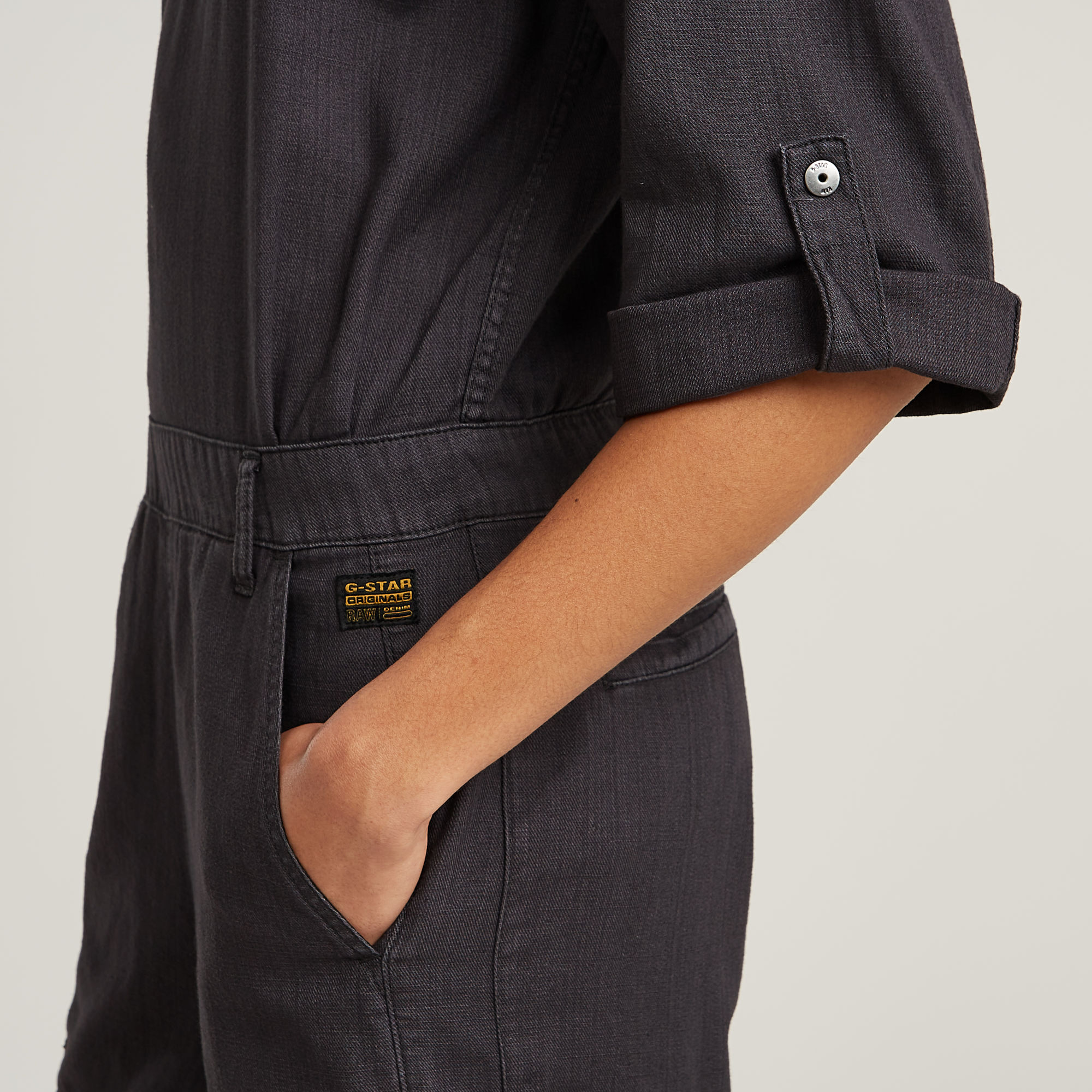 G-Star RAW Wrap Jumpsuit Grijs Dames