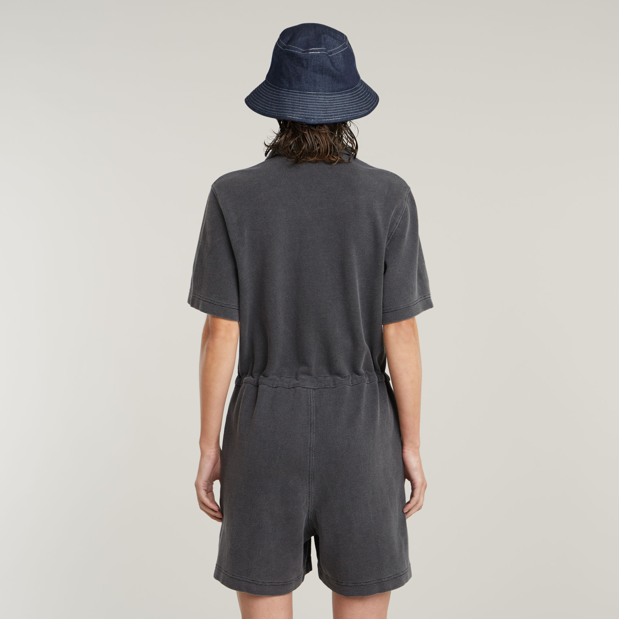 G-Star RAW Easy Short Jumpsuit Zwart Dames