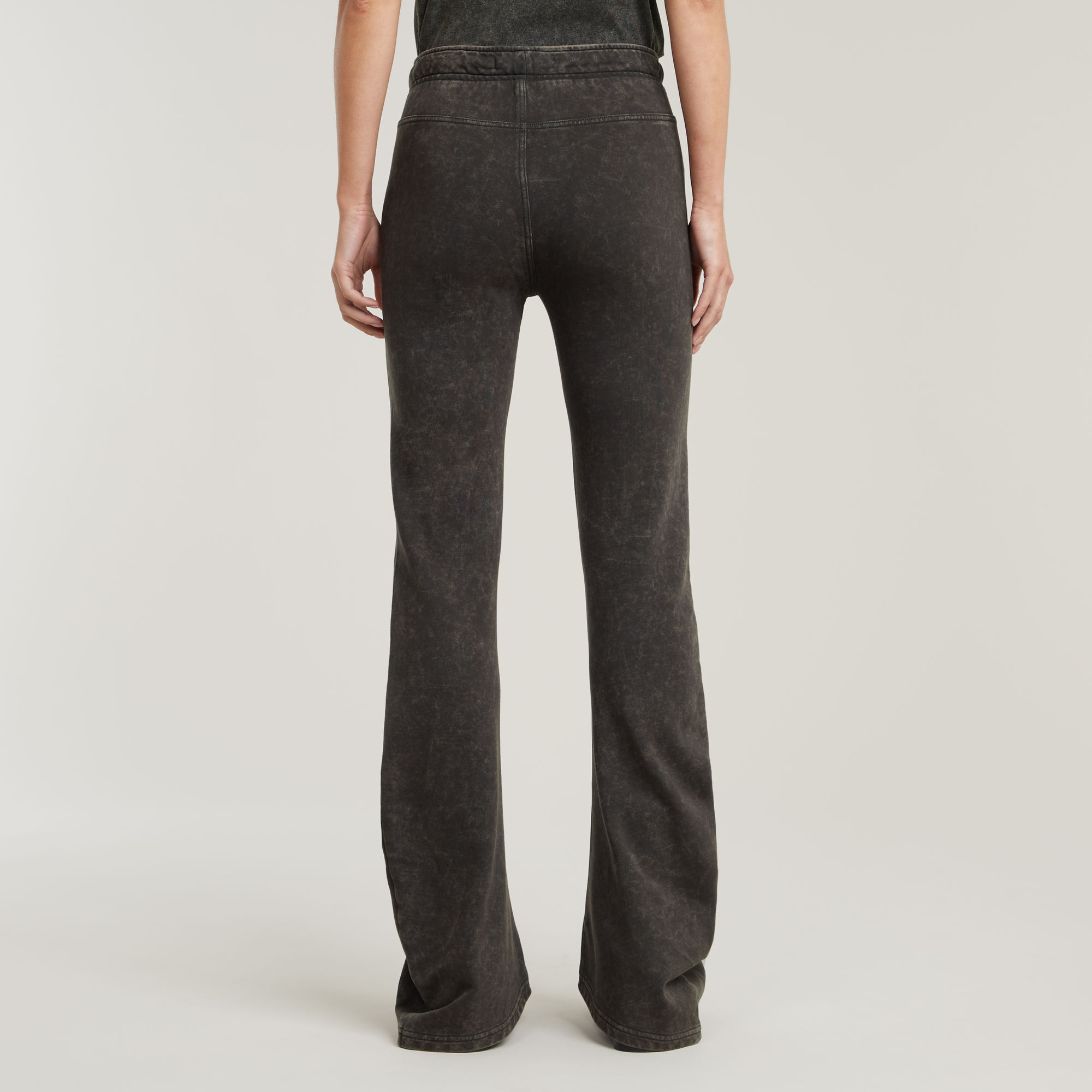 G-Star RAW Extra Long Flared Sweatpant Grijs Dames