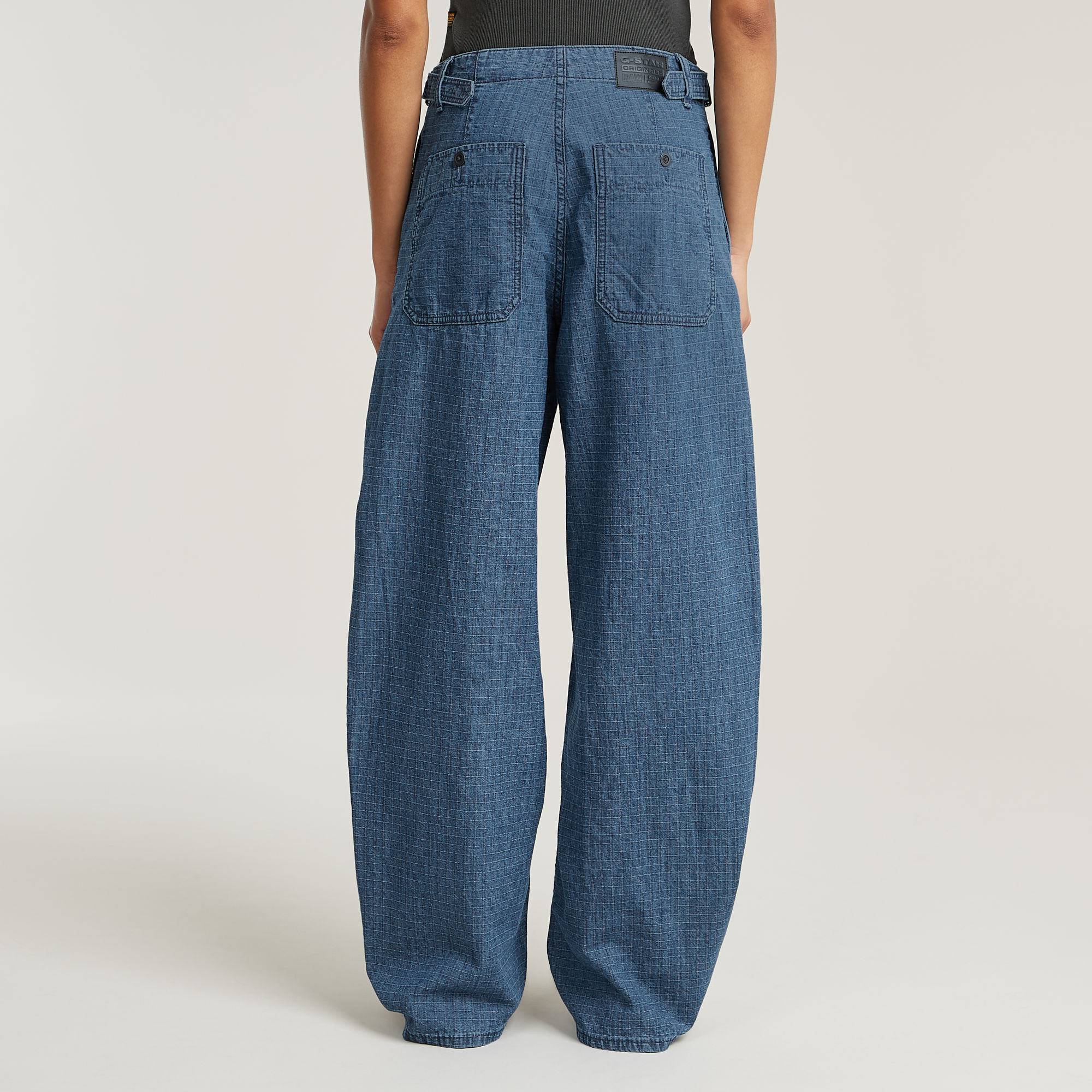 G-Star RAW Belted Cargo Loose 2.0 Jeans Midden blauw Dames