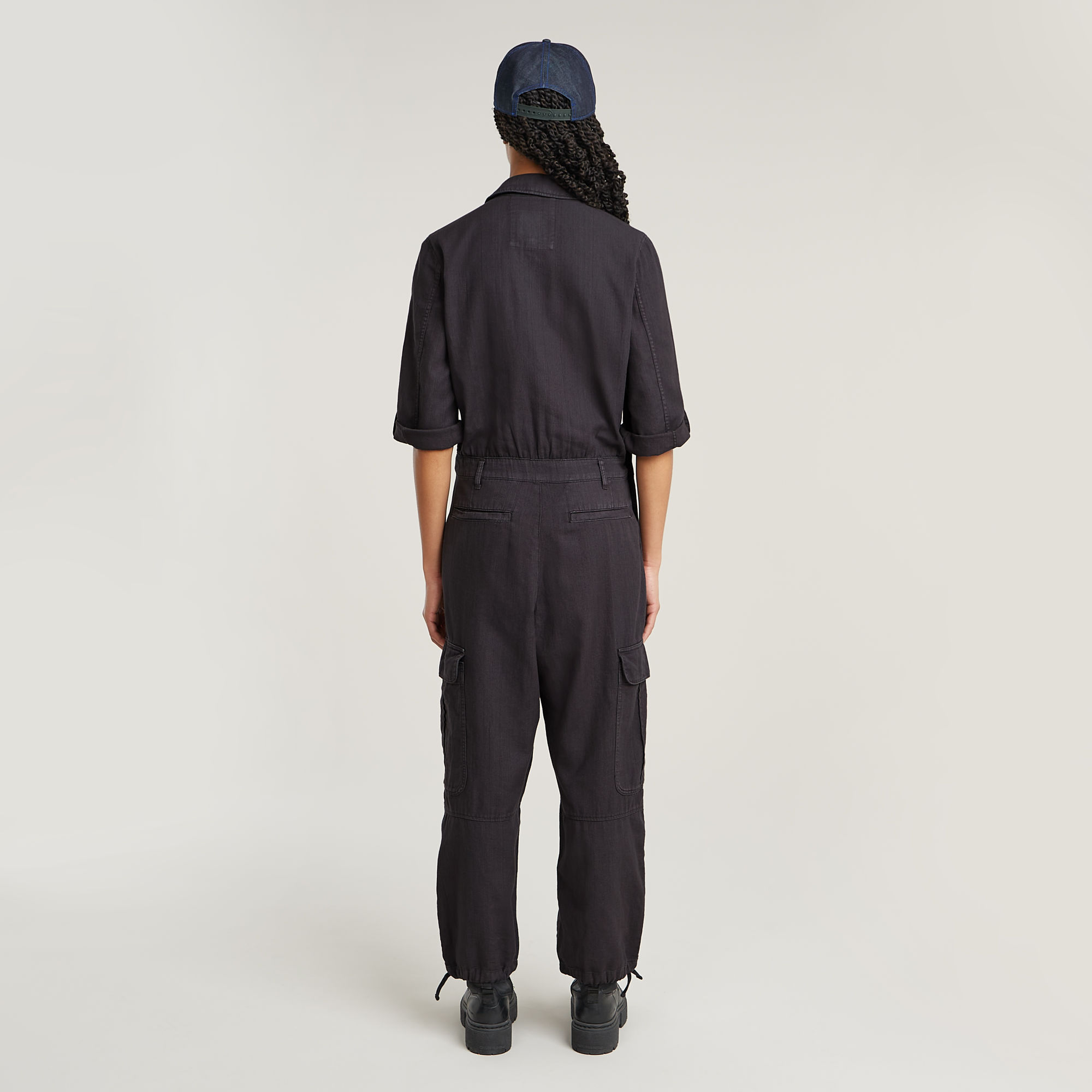 G-Star RAW Wrap Jumpsuit Grijs Dames