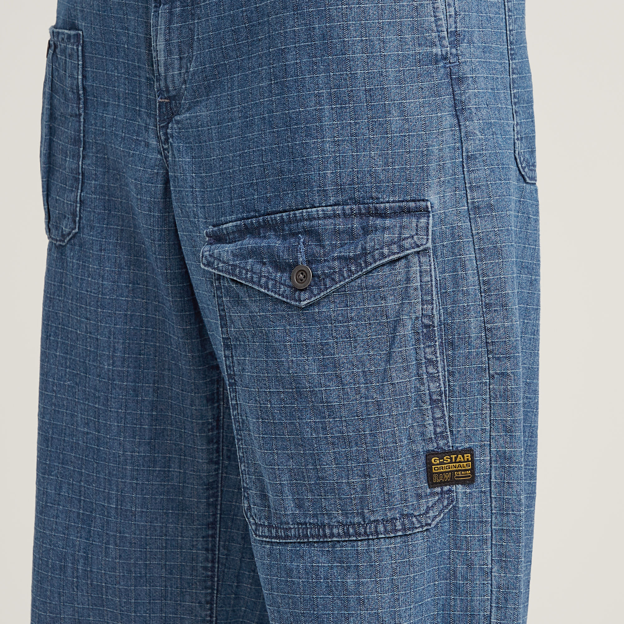 G-Star RAW Belted Cargo Loose 2.0 Jeans Midden blauw Dames