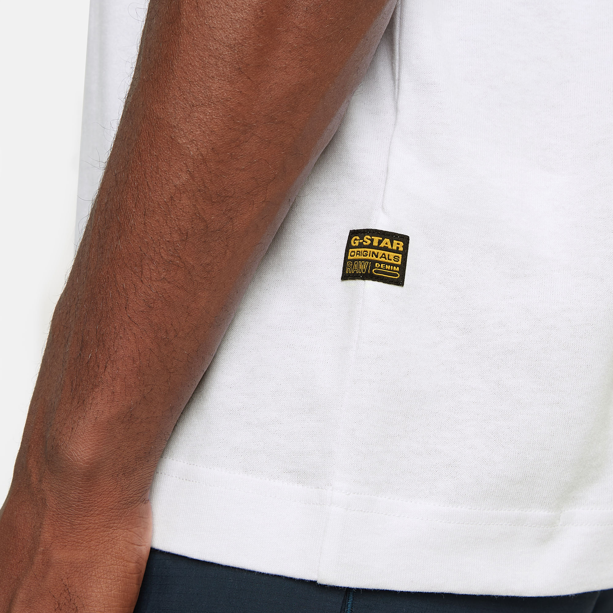 G-Star RAW Stairs Graphic Loose T-shirt Wit Heren