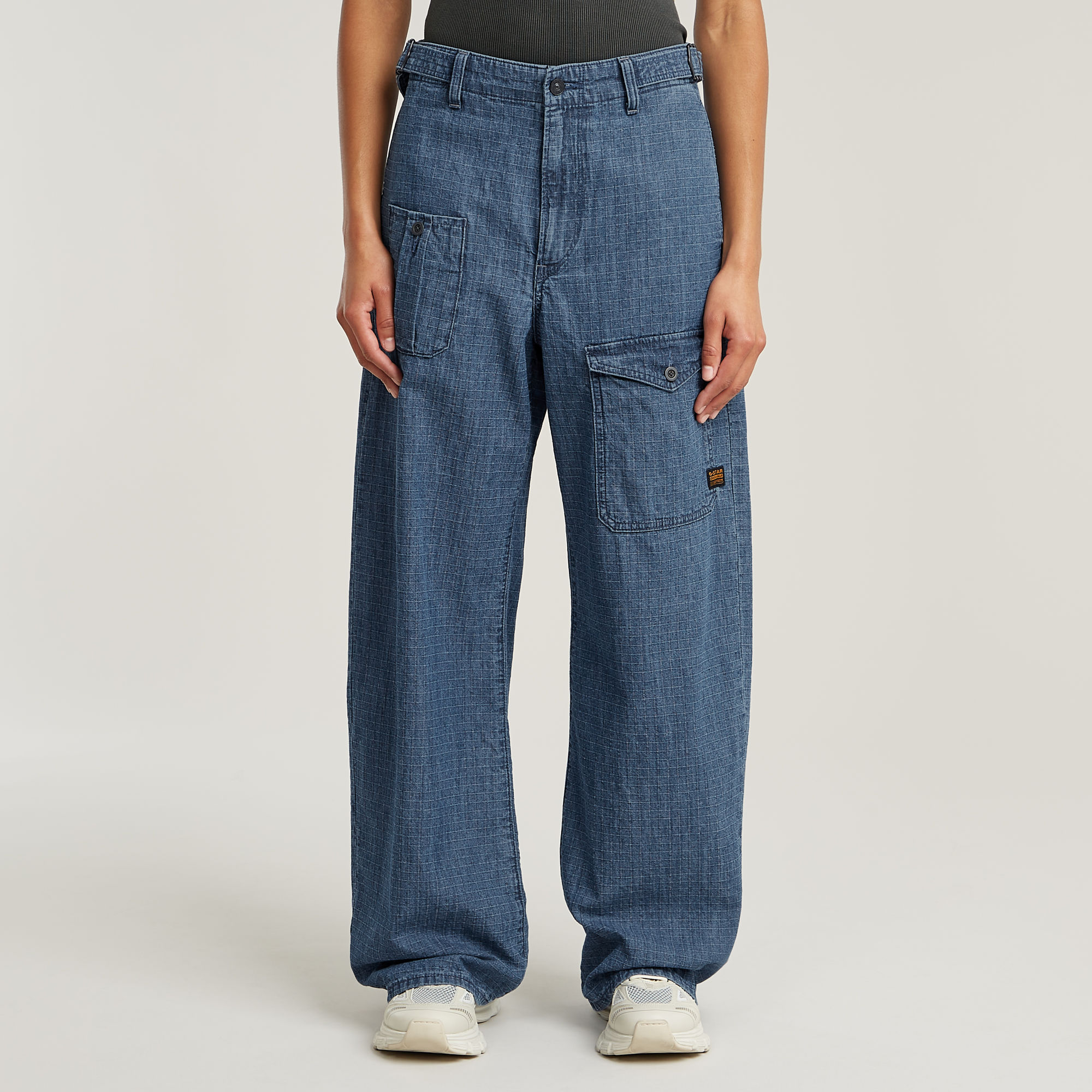 G-Star RAW Belted Cargo Loose 2.0 Jeans - Midden blauw - Dames