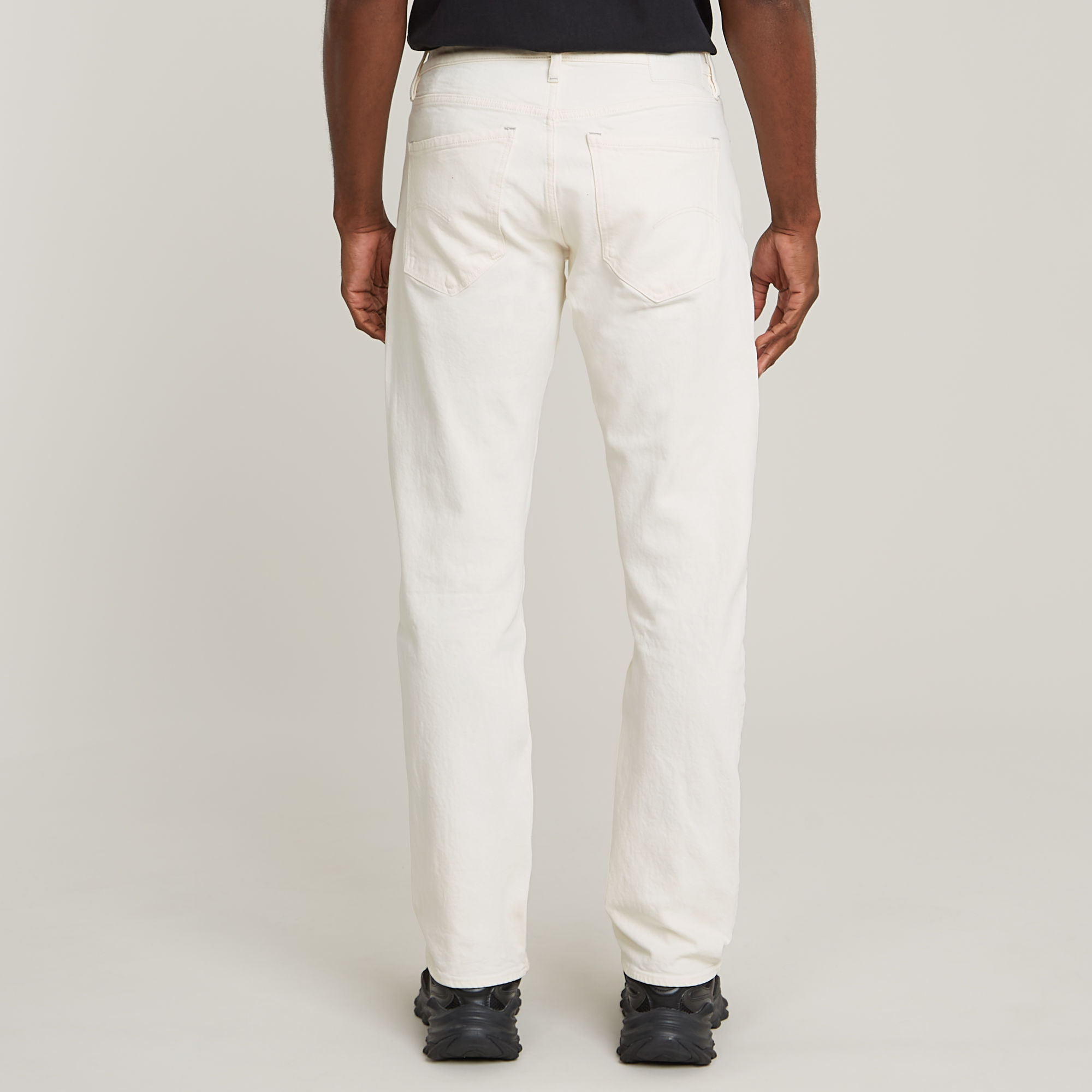 G-Star RAW Mosa Straight Jeans Beige Heren
