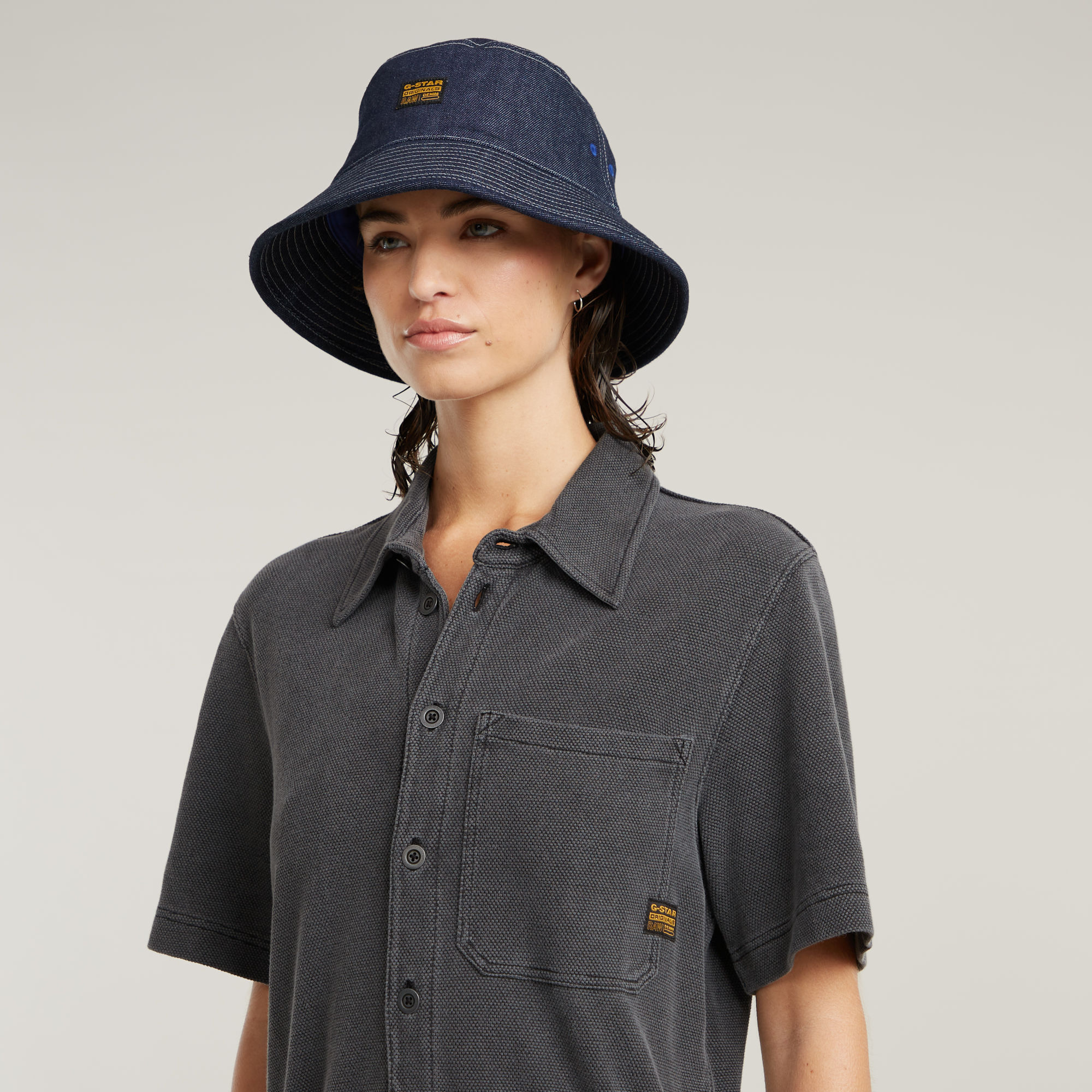 G-Star RAW Easy Short Jumpsuit Zwart Dames