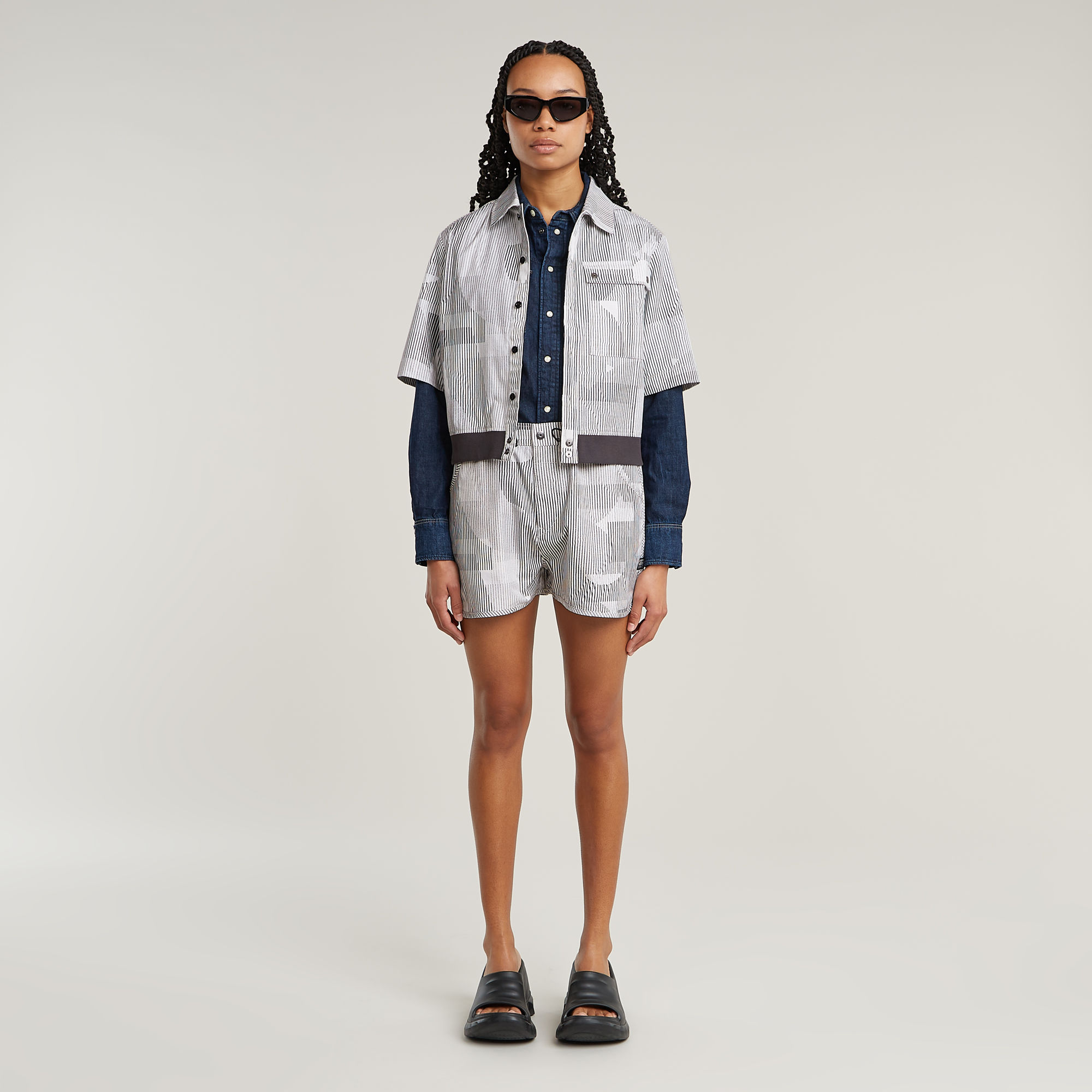 G-Star RAW Woven Hardloopshort Meerkleurig Dames