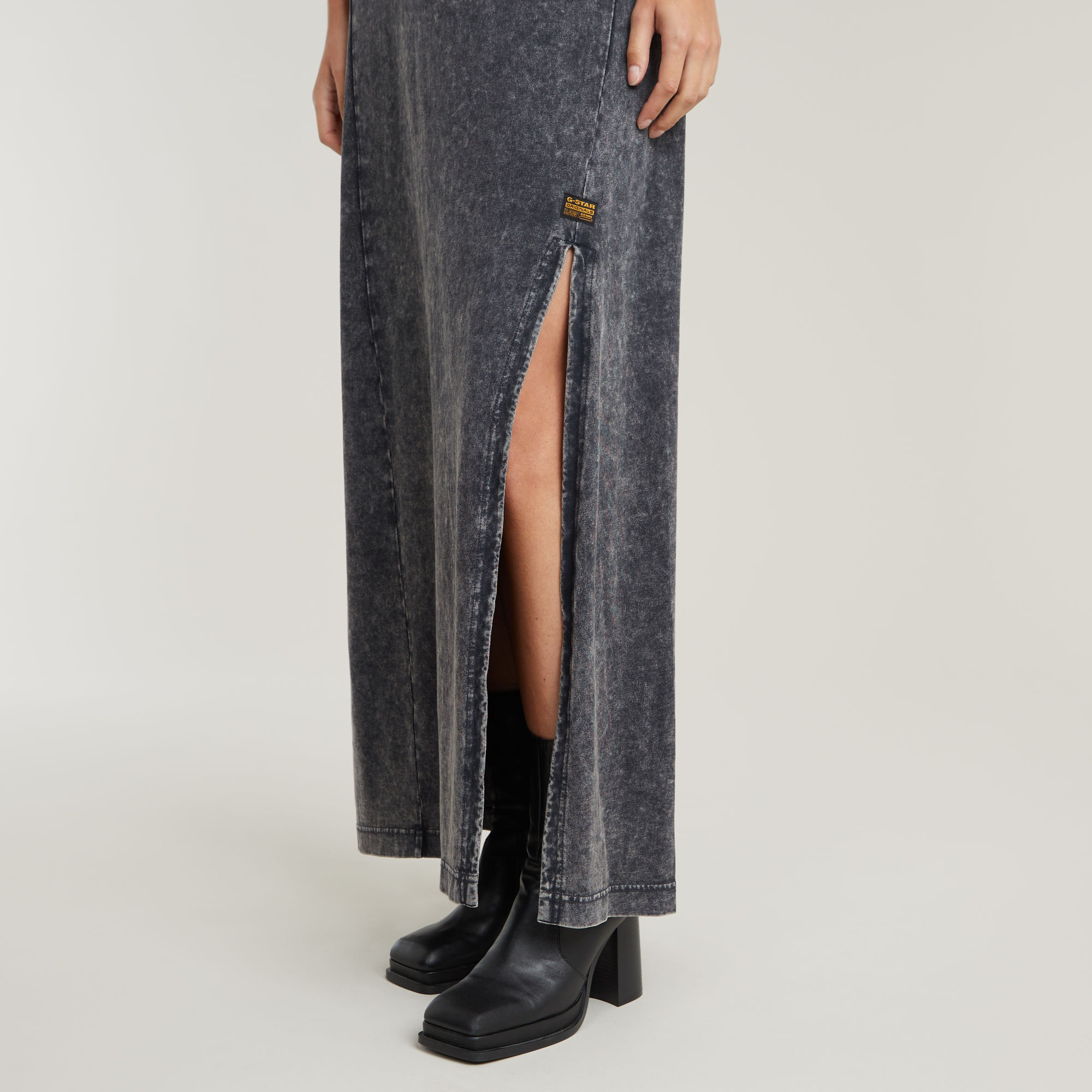 G-Star RAW Overdyed Maxi Tankjurk Grijs Dames