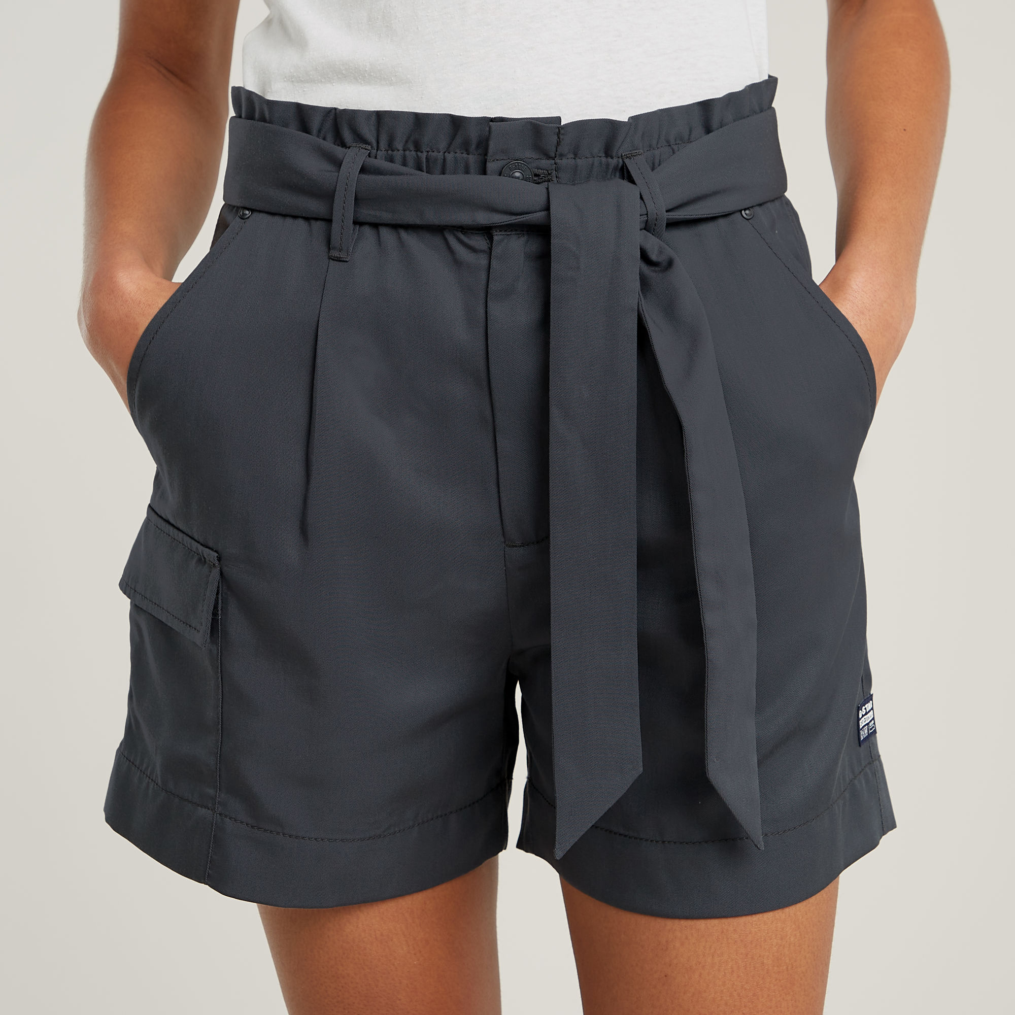 G-Star RAW Paperbag Short Grijs Dames