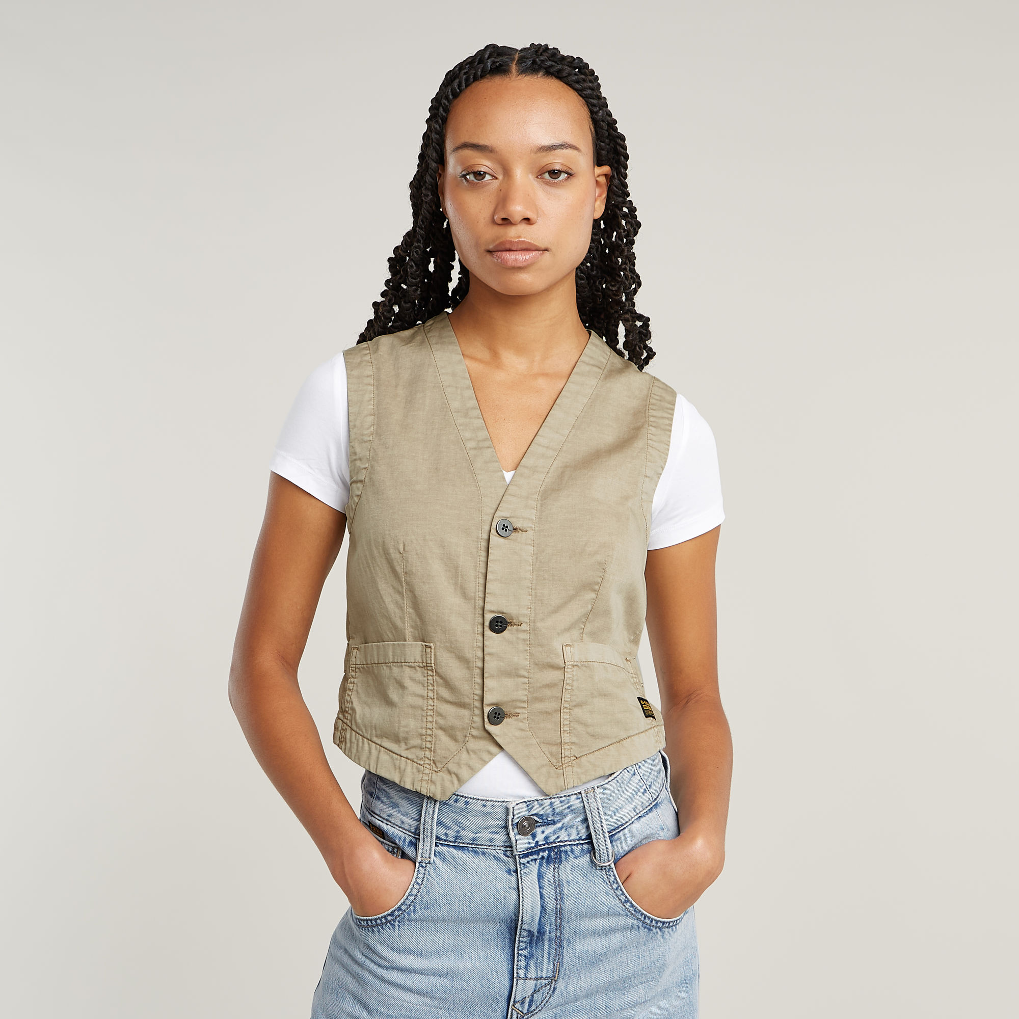 G-Star RAW Summer Hes Beige Dames