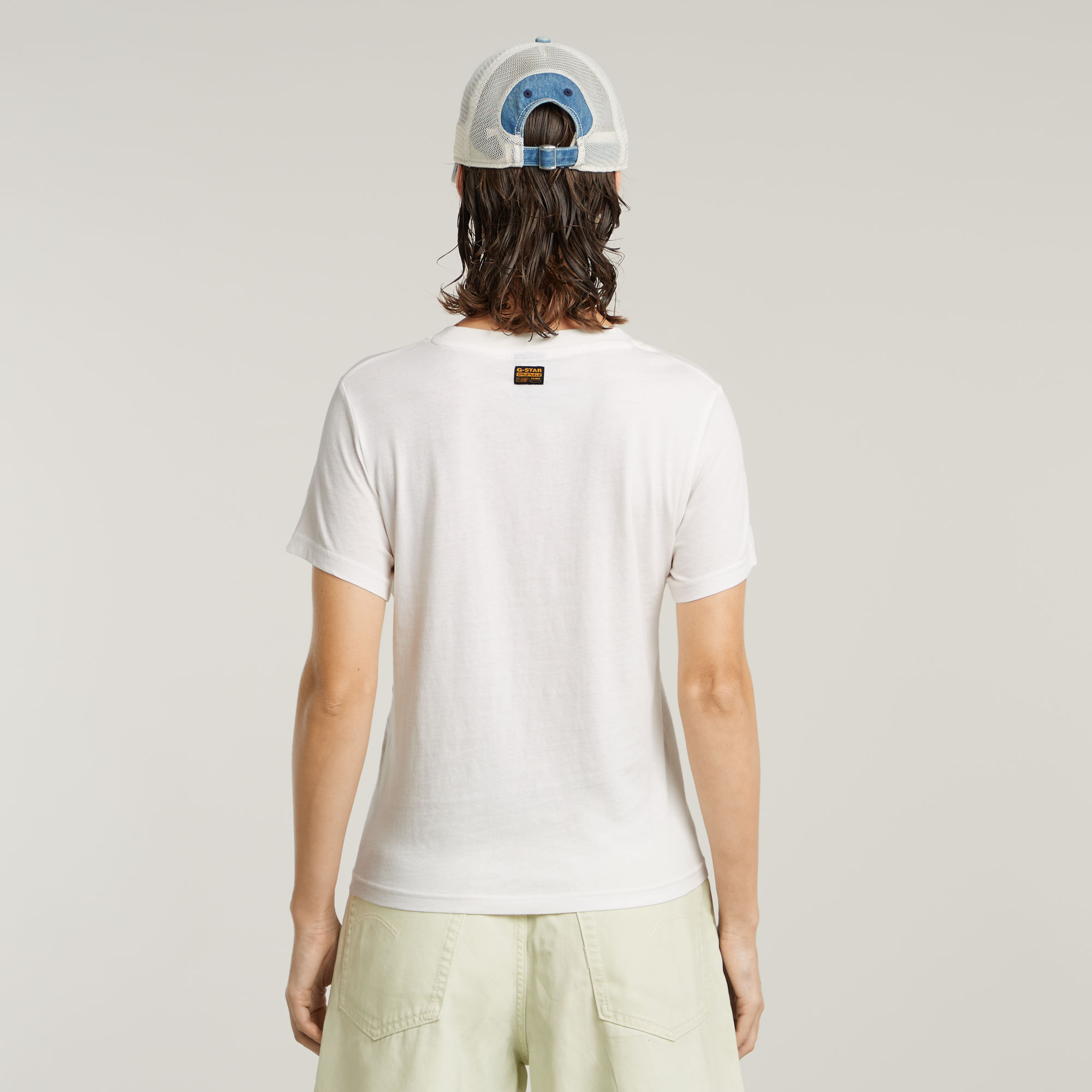 G-Star RAW Adjustable Slim Top Wit Dames