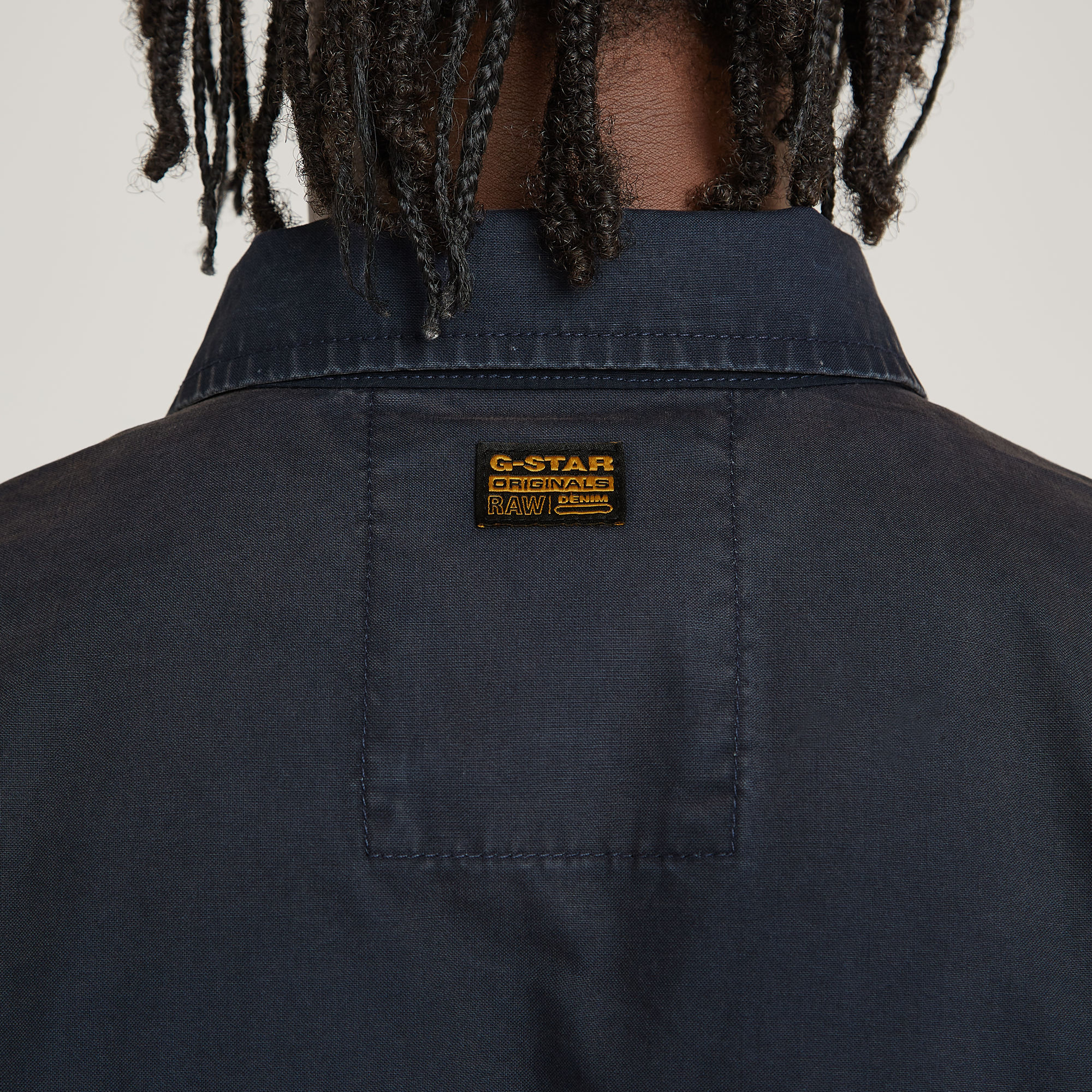 G-Star RAW 4 Pocket Overshirt Donkerblauw Heren