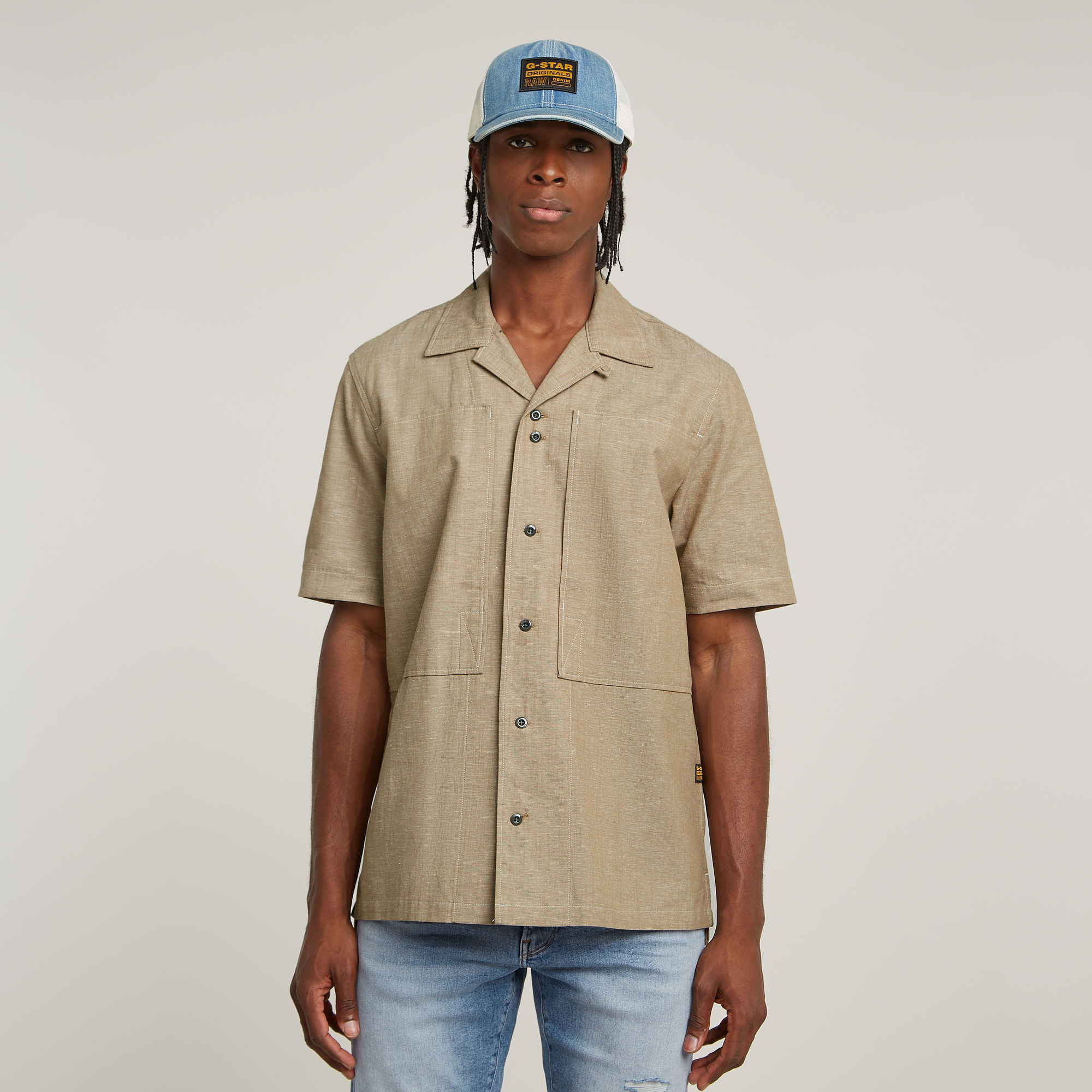 G-Star RAW Workwear Resort Regular Shirt - Meerkleurig - Heren