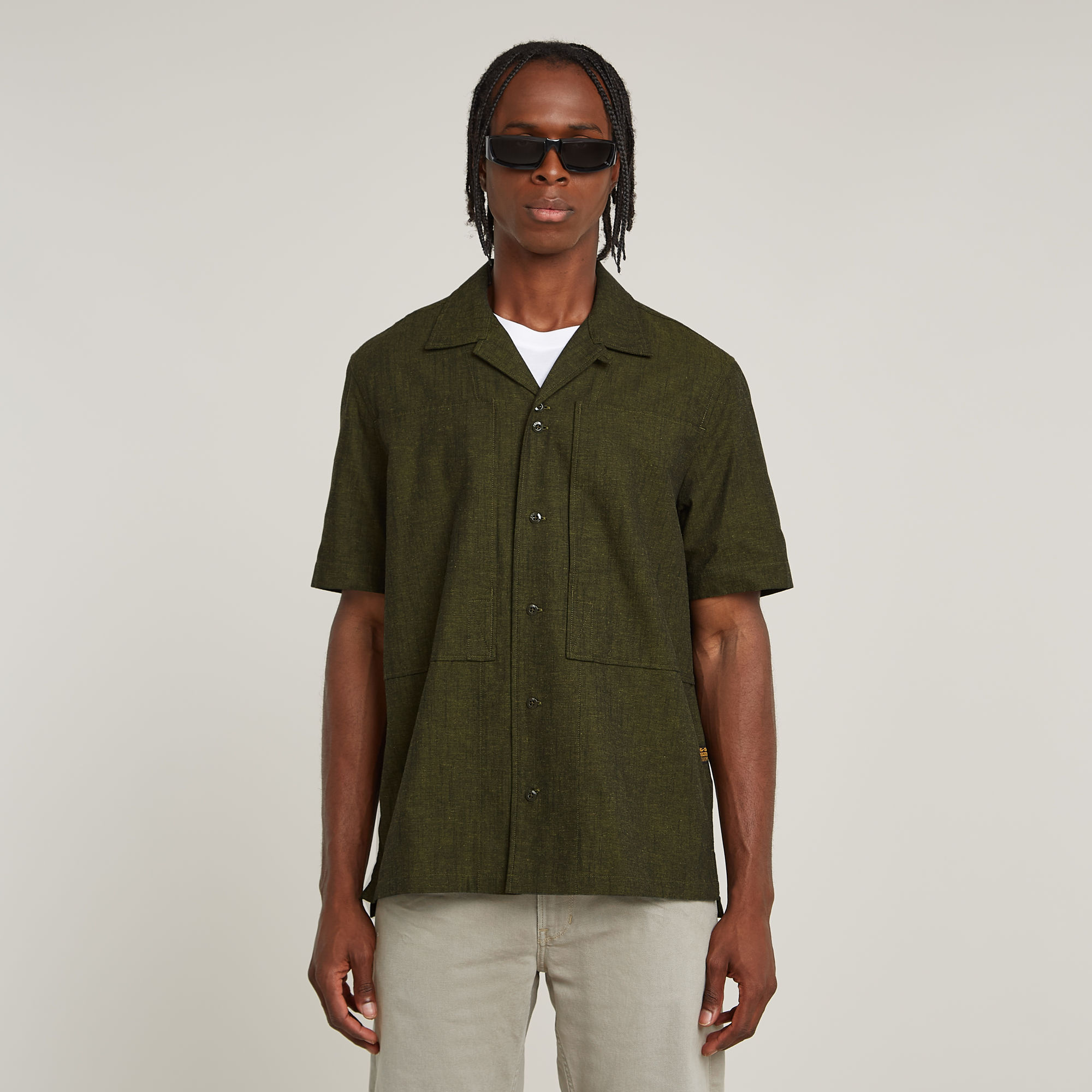 G-Star RAW Workwear Resort Regular Overhemd - Meerkleurig - Heren