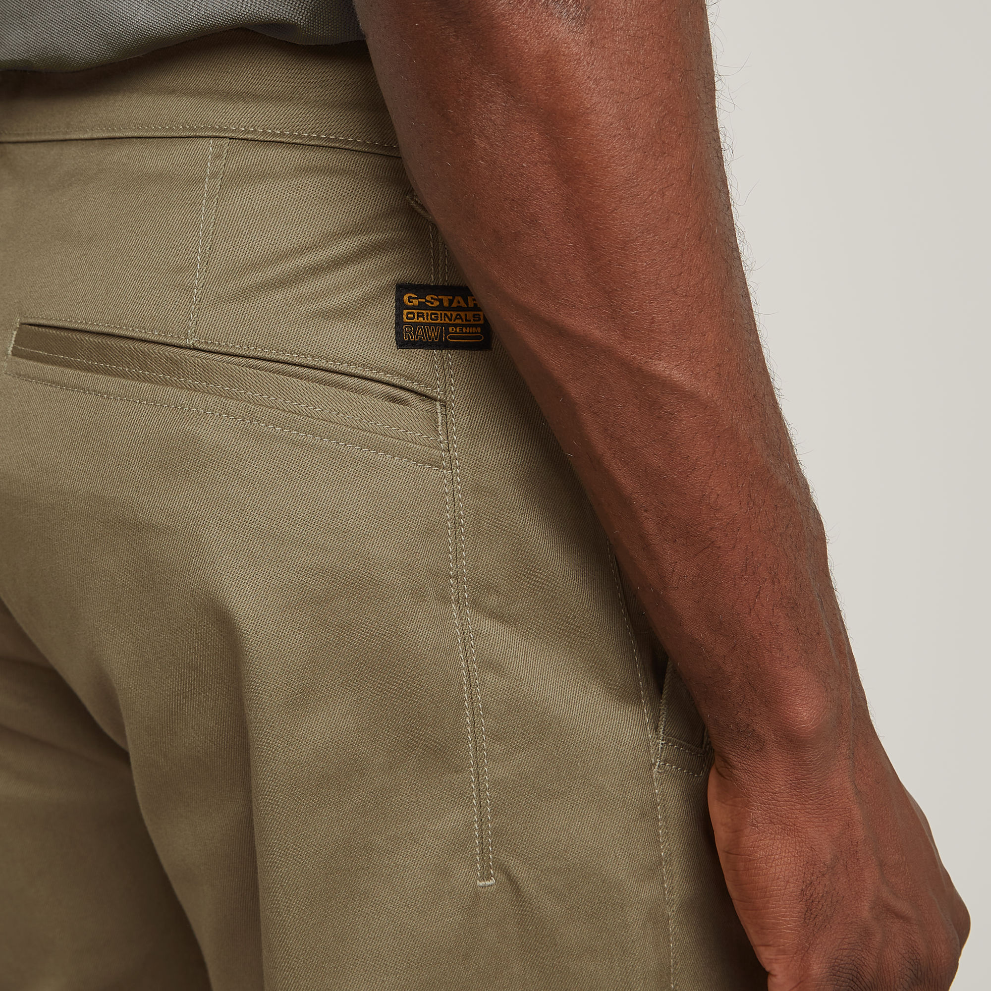 G-Star RAW Morry Tapered Chino Groen Heren