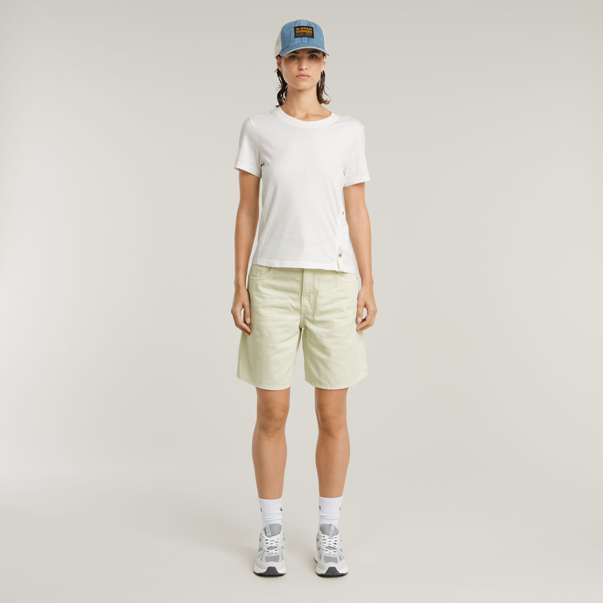 G-Star RAW Adjustable Slim Top Wit Dames