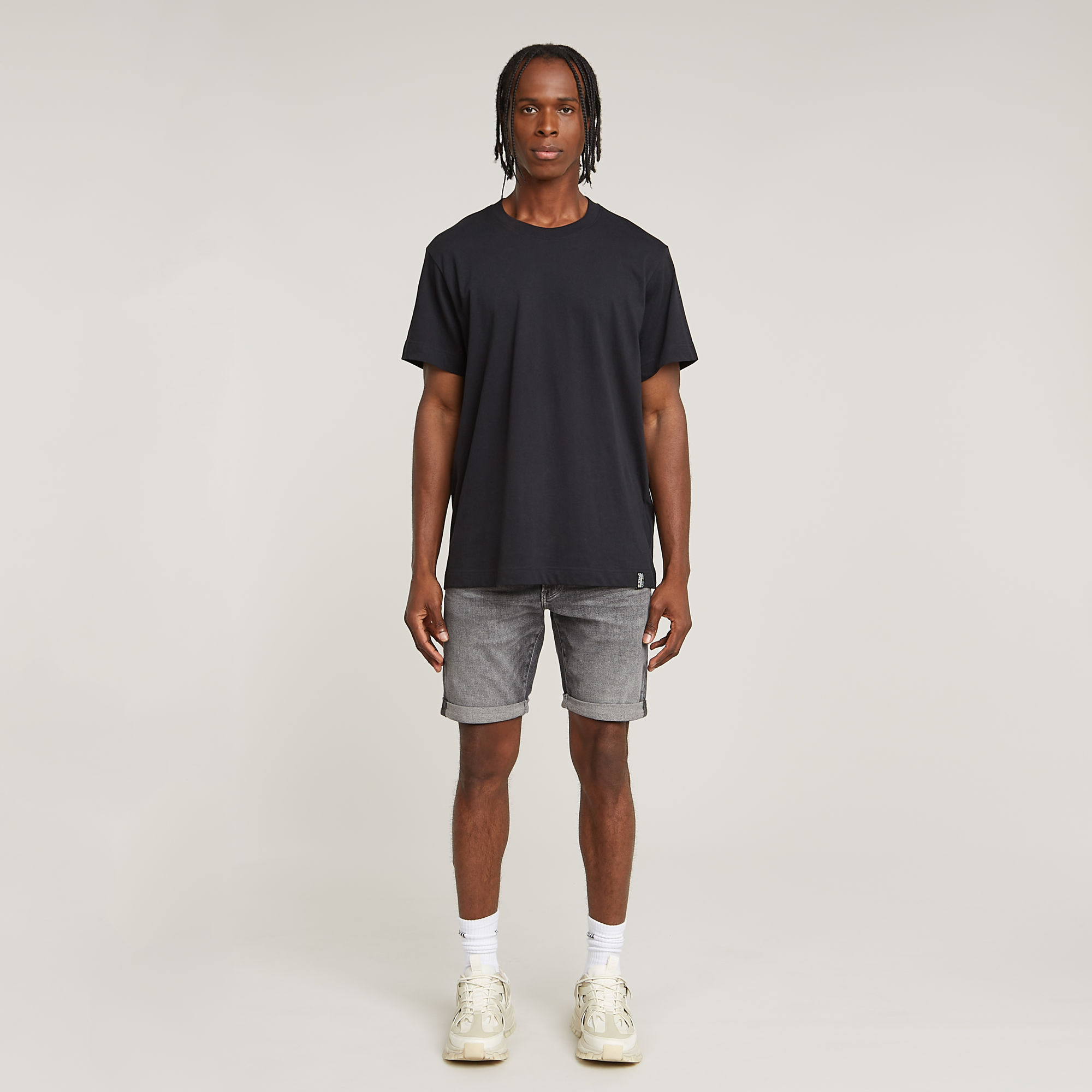 G-Star RAW 3301 Slim Denim Short Grijs Heren