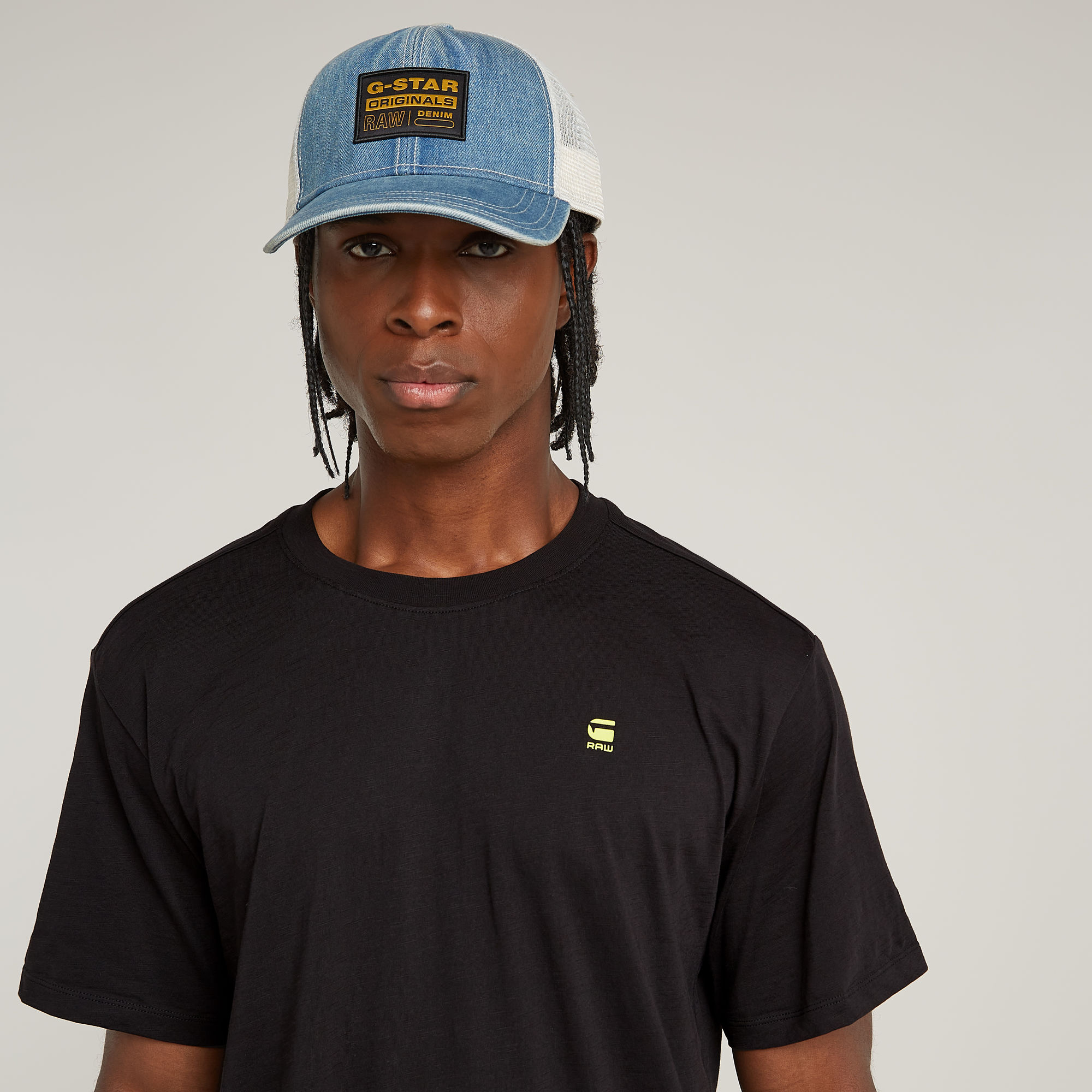 G-Star RAW Lash Back Graphic T-Shirt Zwart Heren