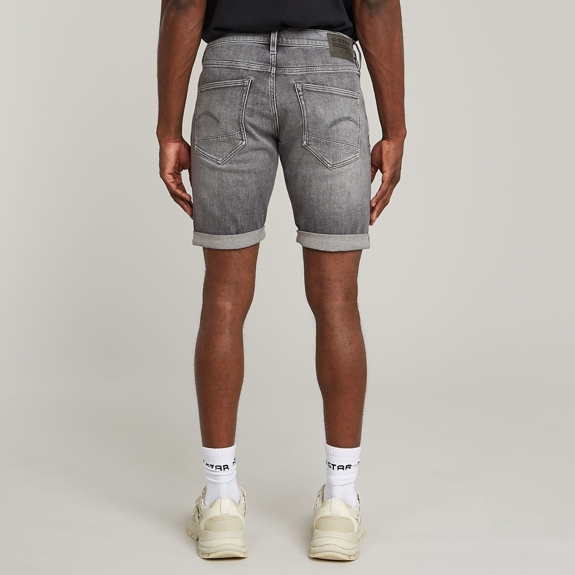 G-Star RAW 3301 Slim Denim Short Grijs Heren