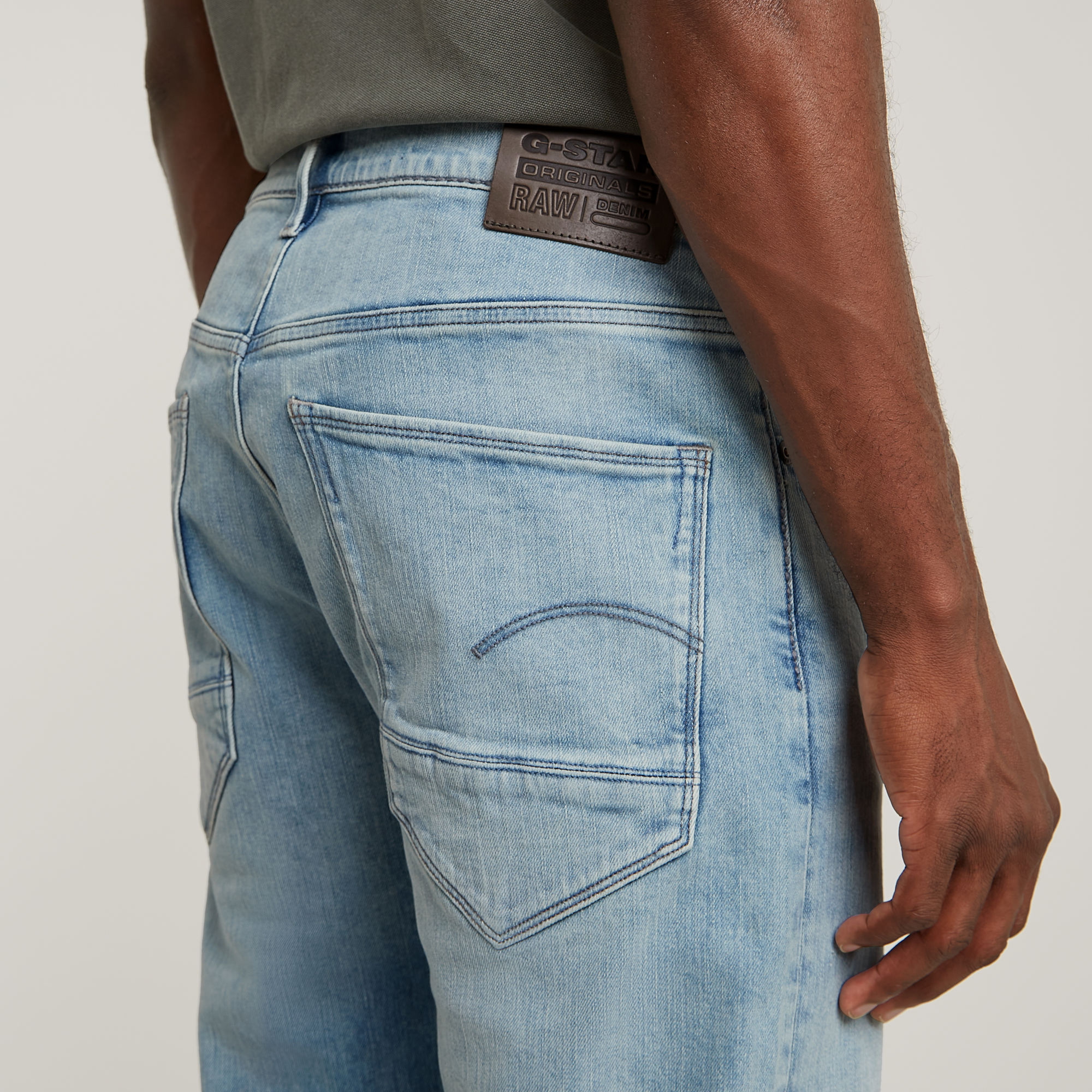 G-Star RAW Morry FWD Regular Tapered Jeans Lichtblauw Heren