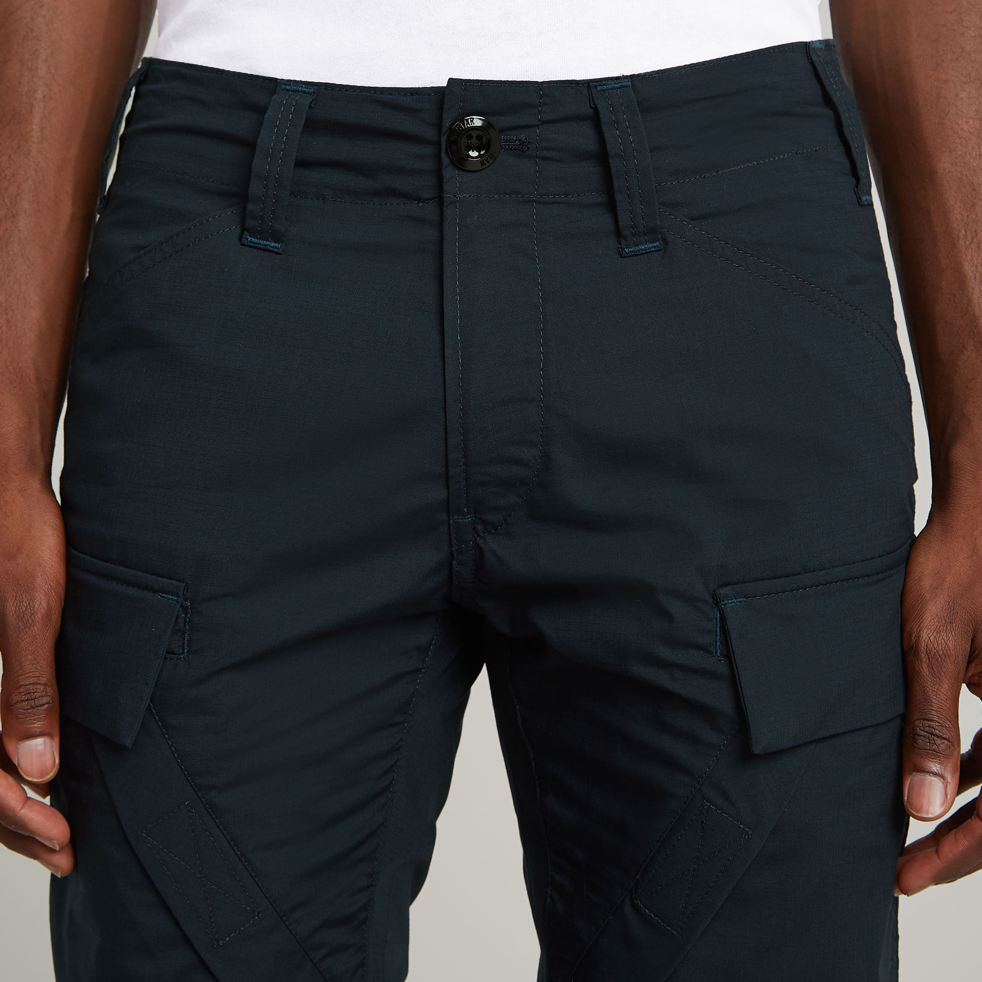 G-Star RAW 3D Regular Cargo Short Donkerblauw Heren