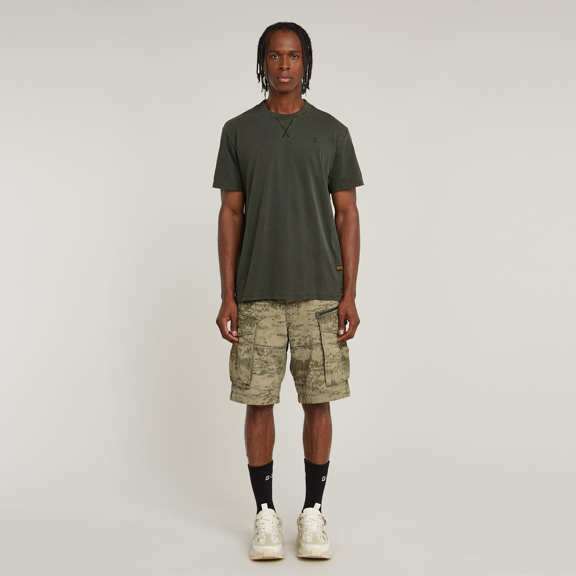 G-Star RAW Nifous T-Shirt Grijs Heren