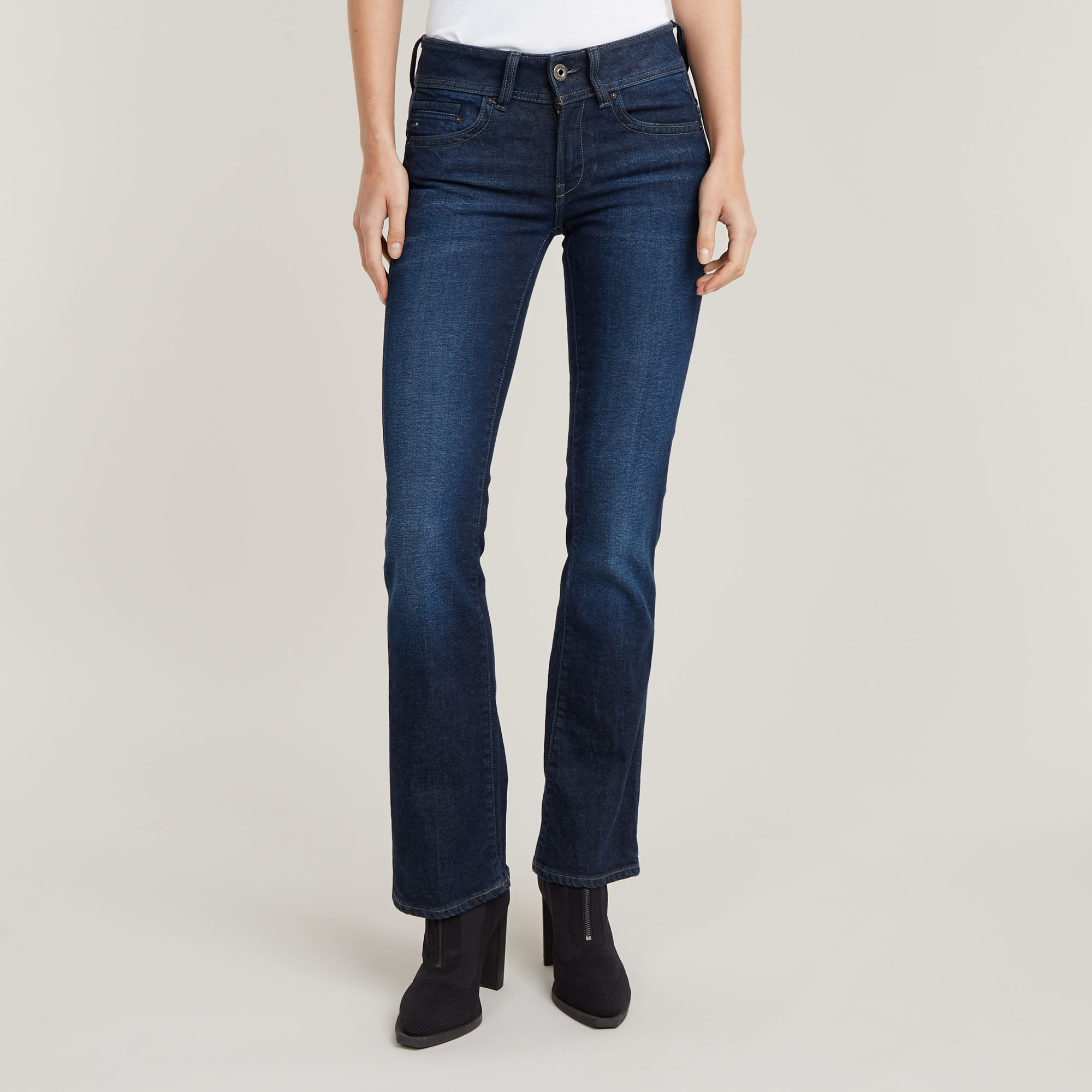 

Midge Bootcut Jeans - Dunkelblau - Damen