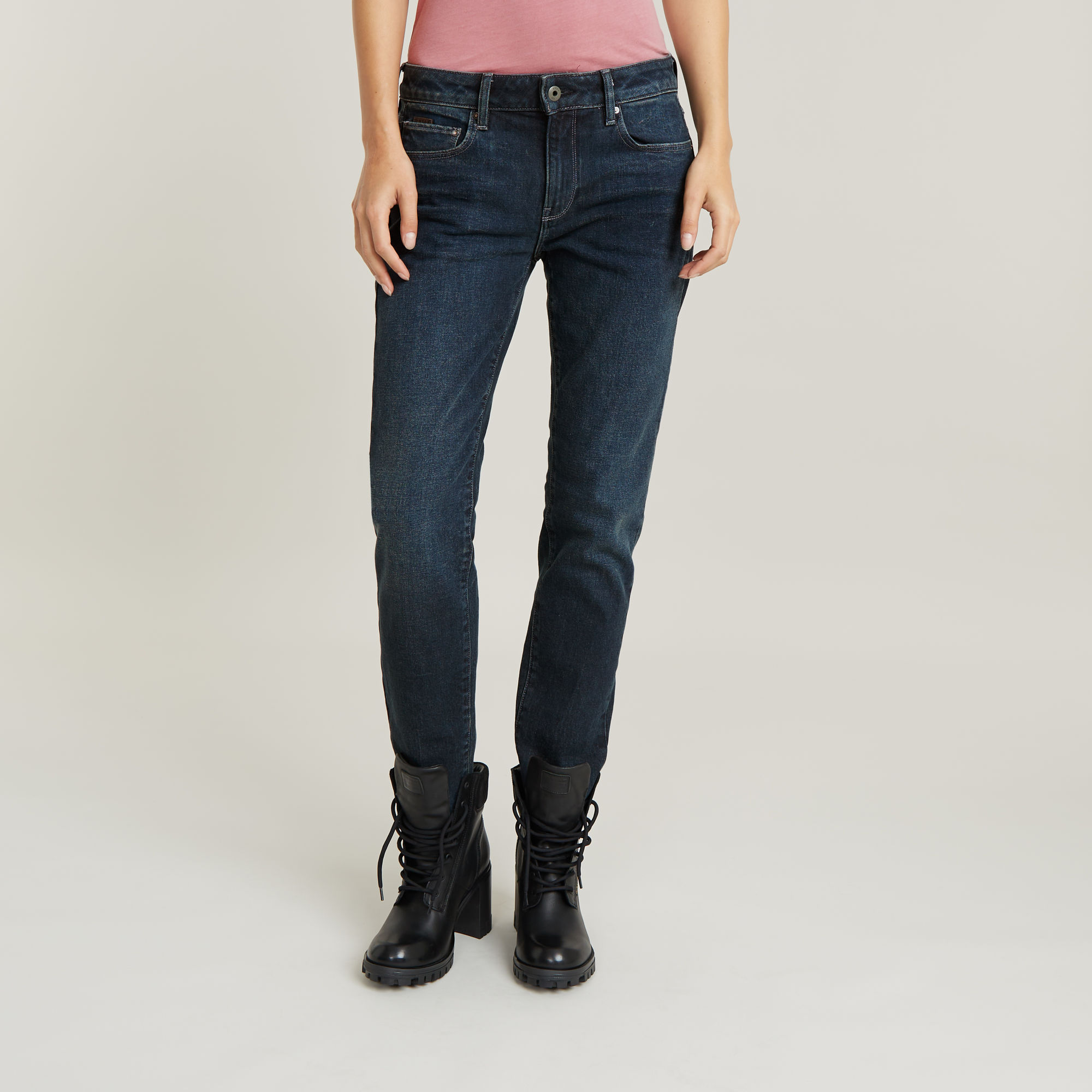 

Kate Boyfriend Jeans - Donkerblauw - Dames