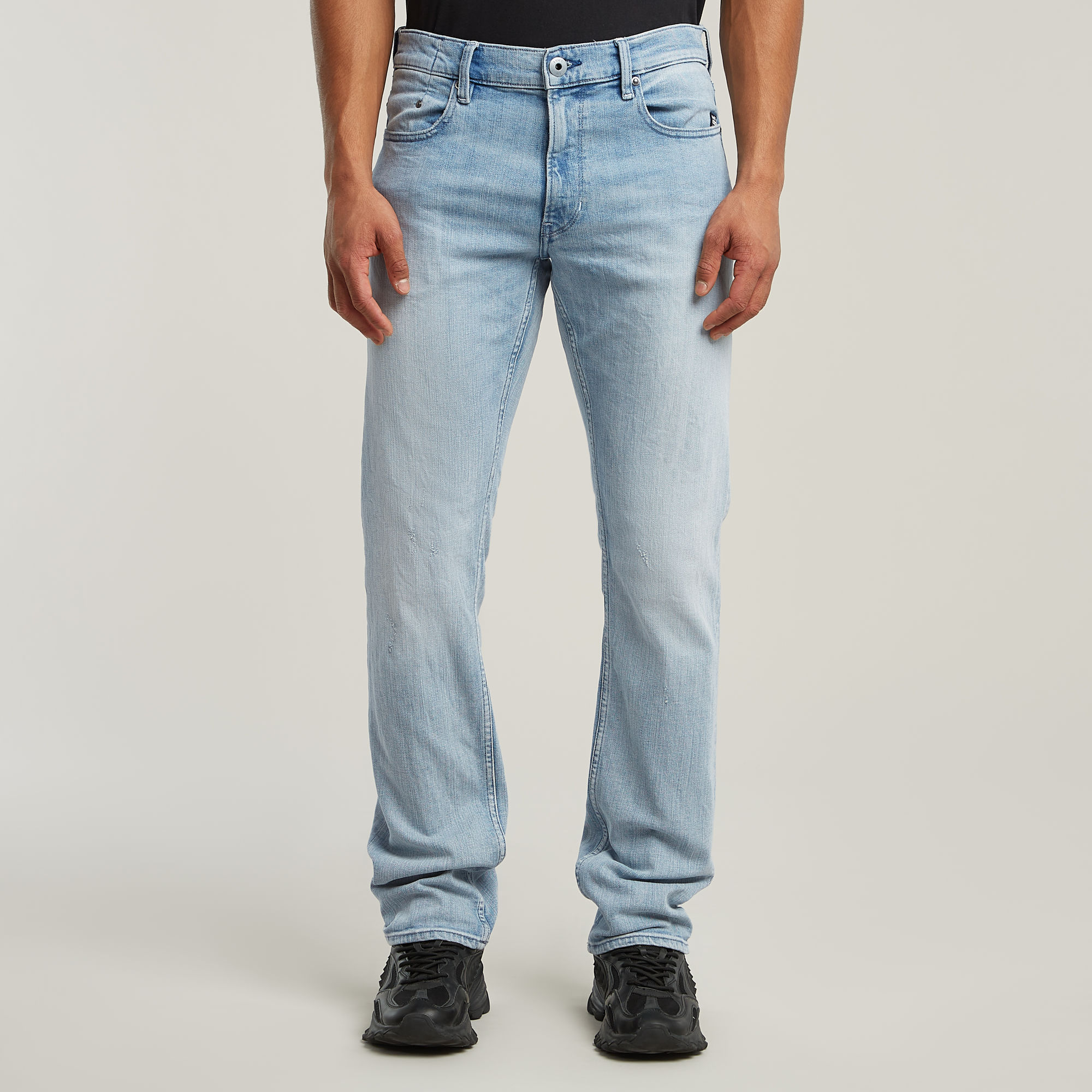G-Star RAW Mosa Straight Jeans Lichtblauw Heren
