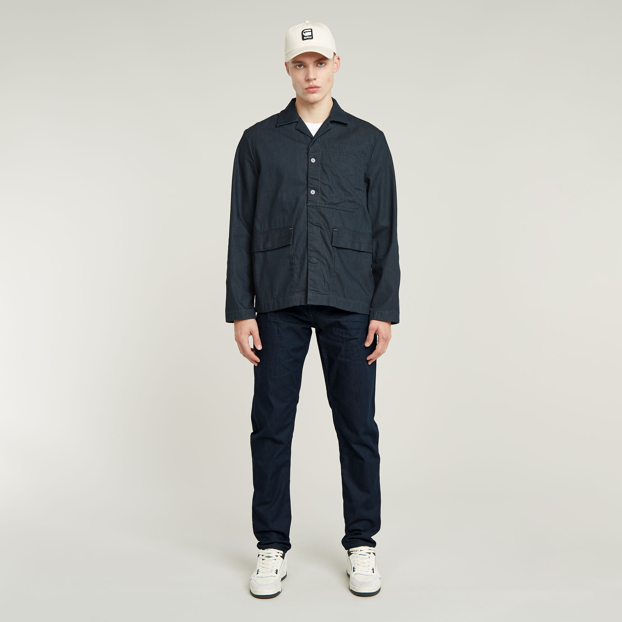 G-Star RAW Morry Tapered Chino Donkerblauw Heren