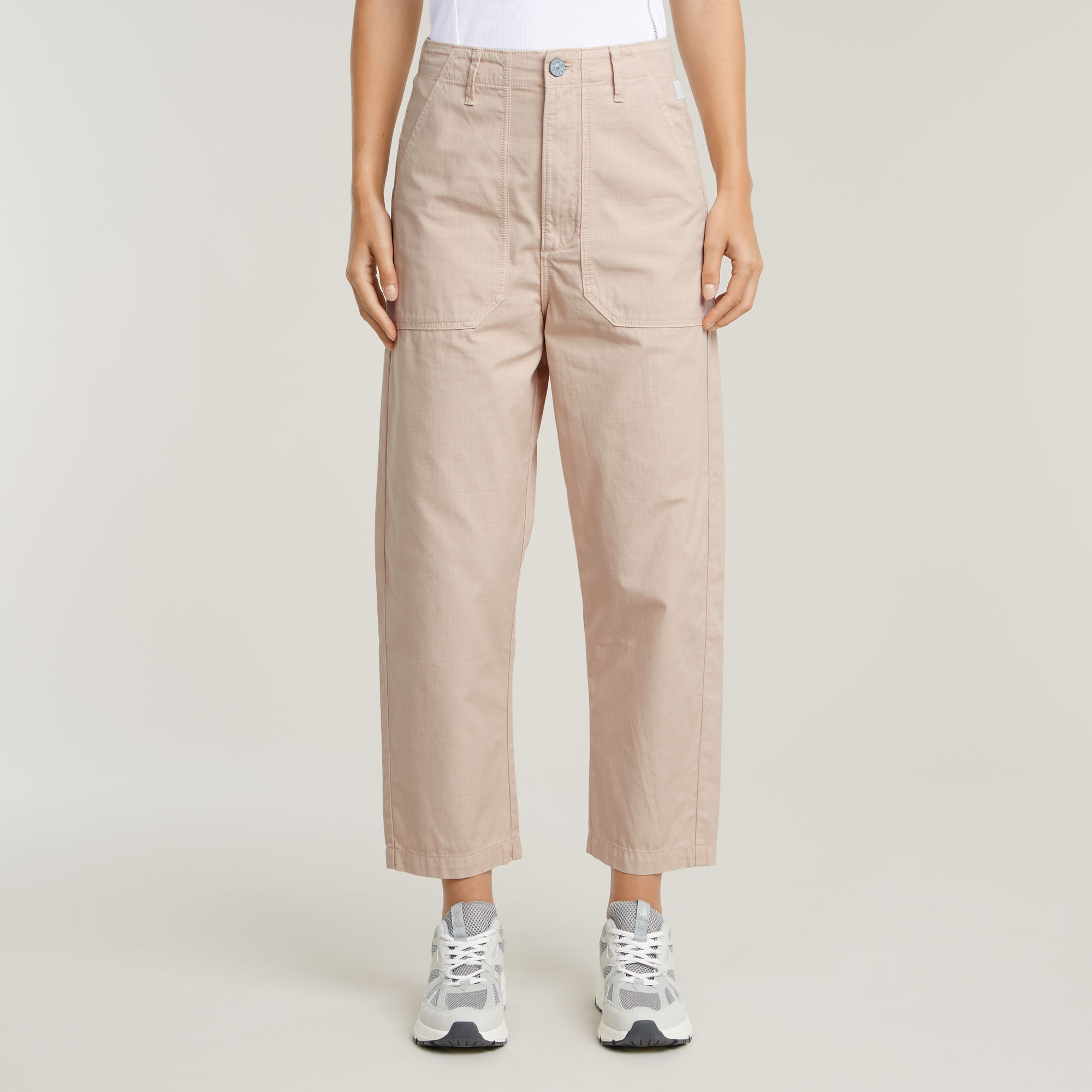 G-Star RAW Pilot Cropped Broek - Roze - Dames