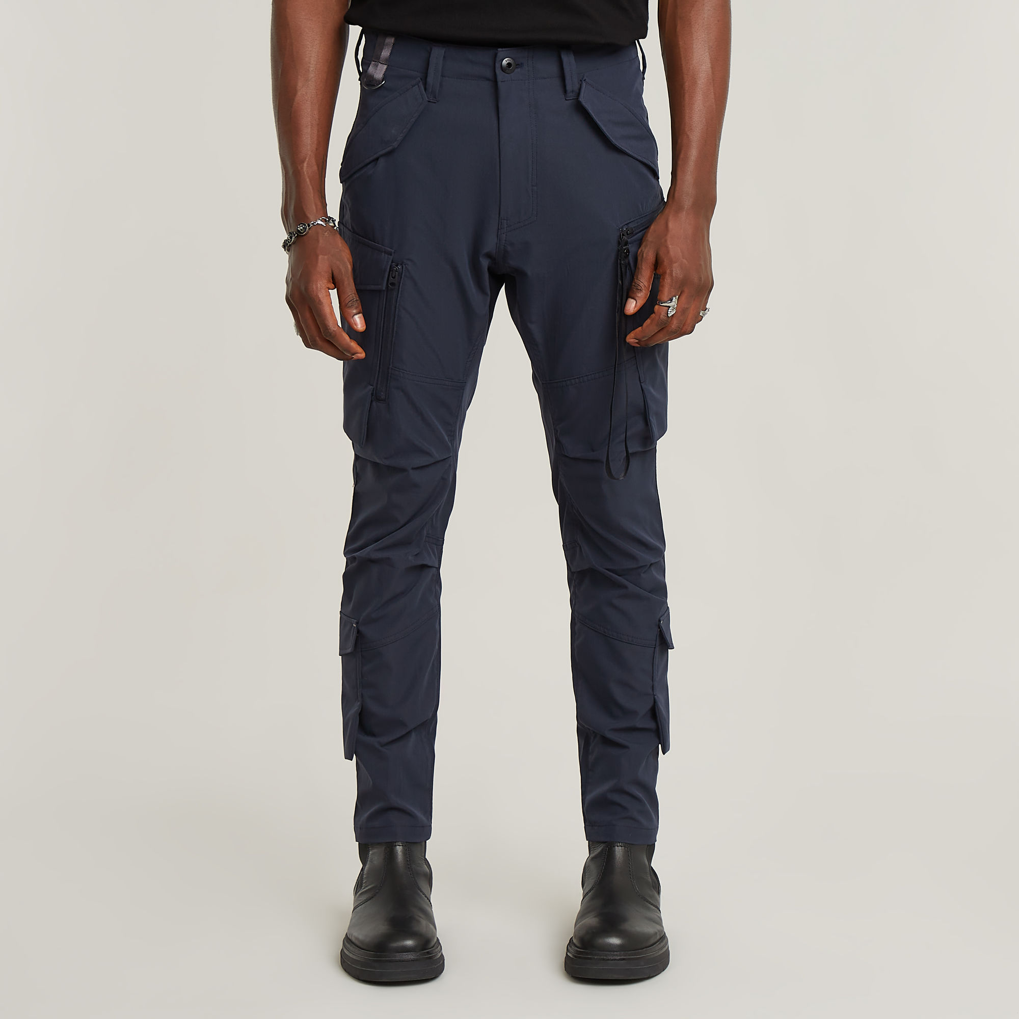 

Toolbox Skinny Cargo Pants - Dark blue - Men