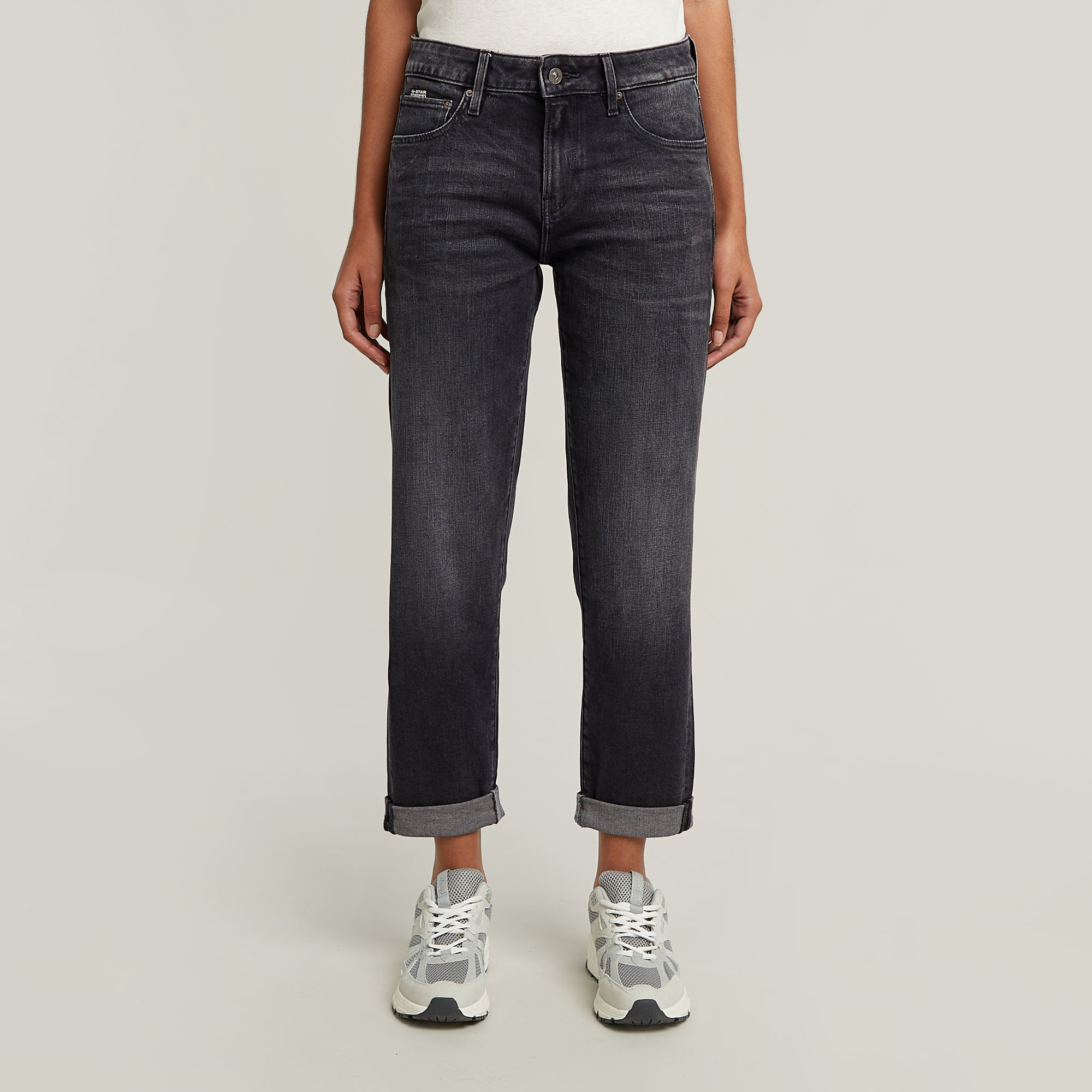 Kate Boyfriend Jeans - Grau - Damen