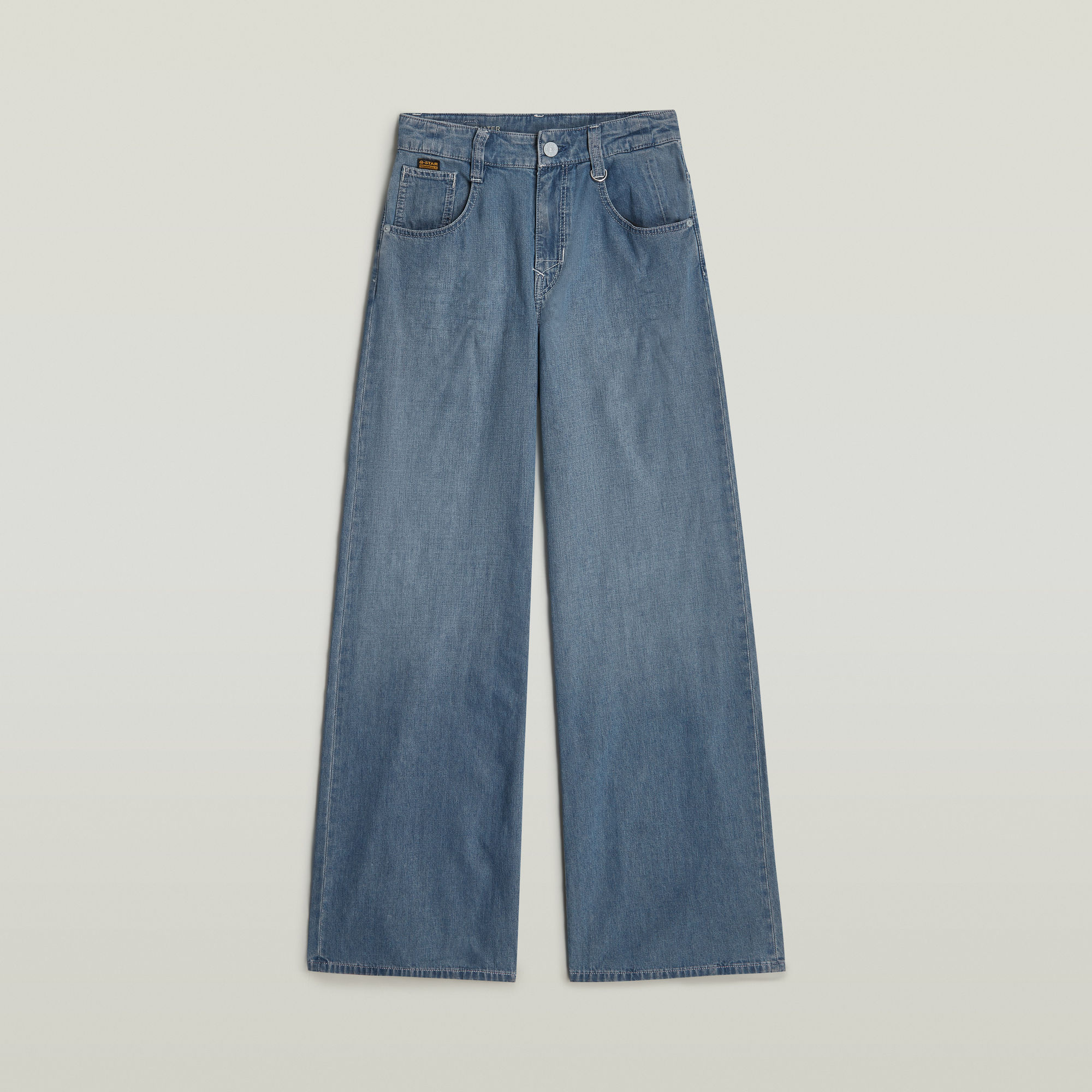 G-Star RAW Skater High Loose Jeans Midden blauw Dames