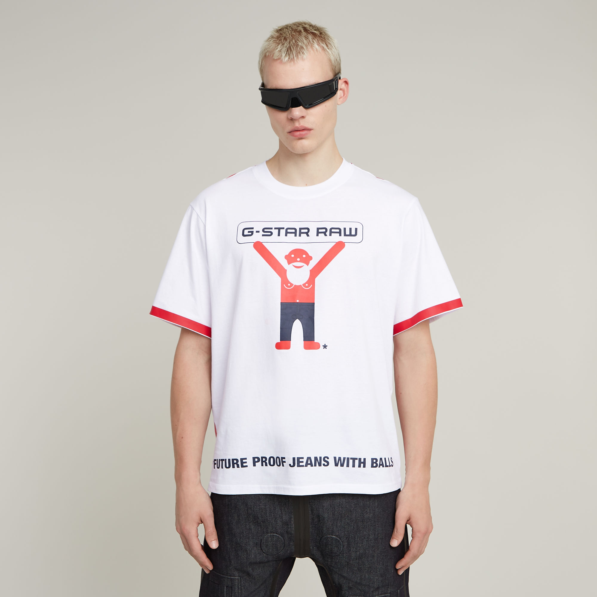 

WVB Unisex Boxy Tee - White - Men