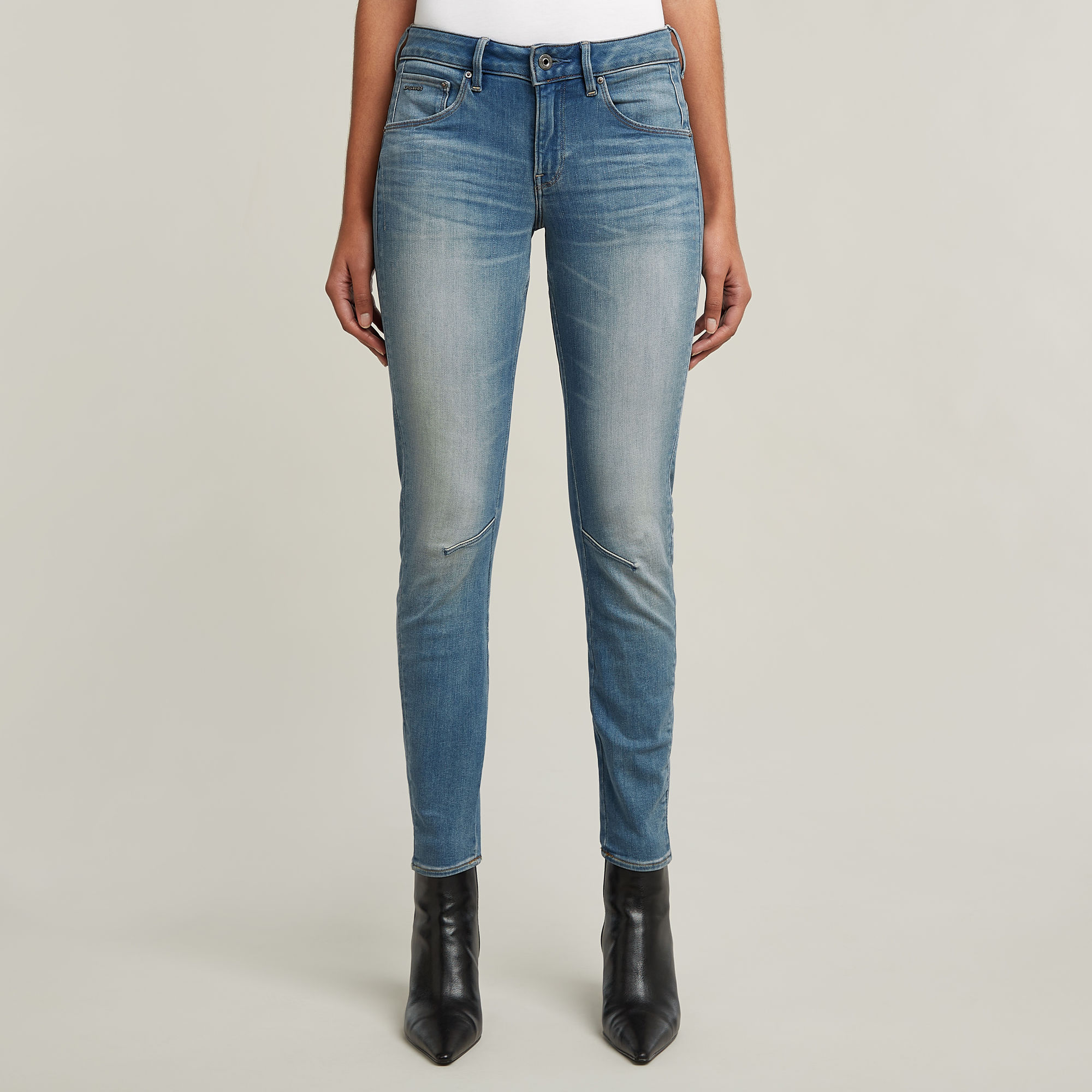 

Arc Skinny Jeans - Midden blauw - Dames