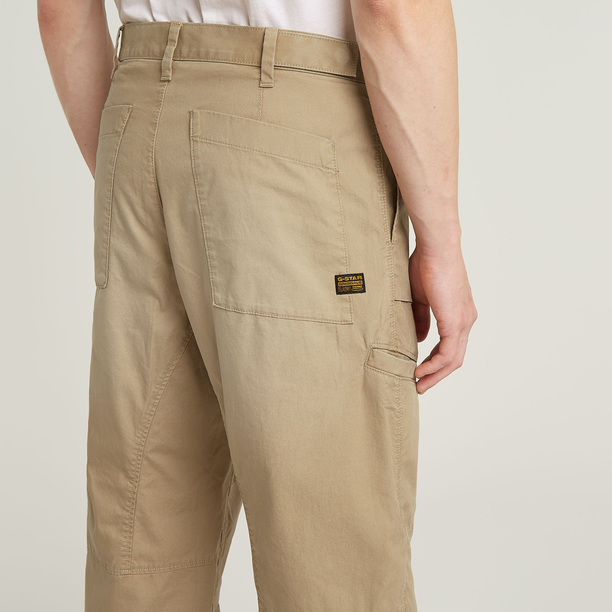 G-Star RAW Fatigue 3D Relaxed Broek Beige Heren