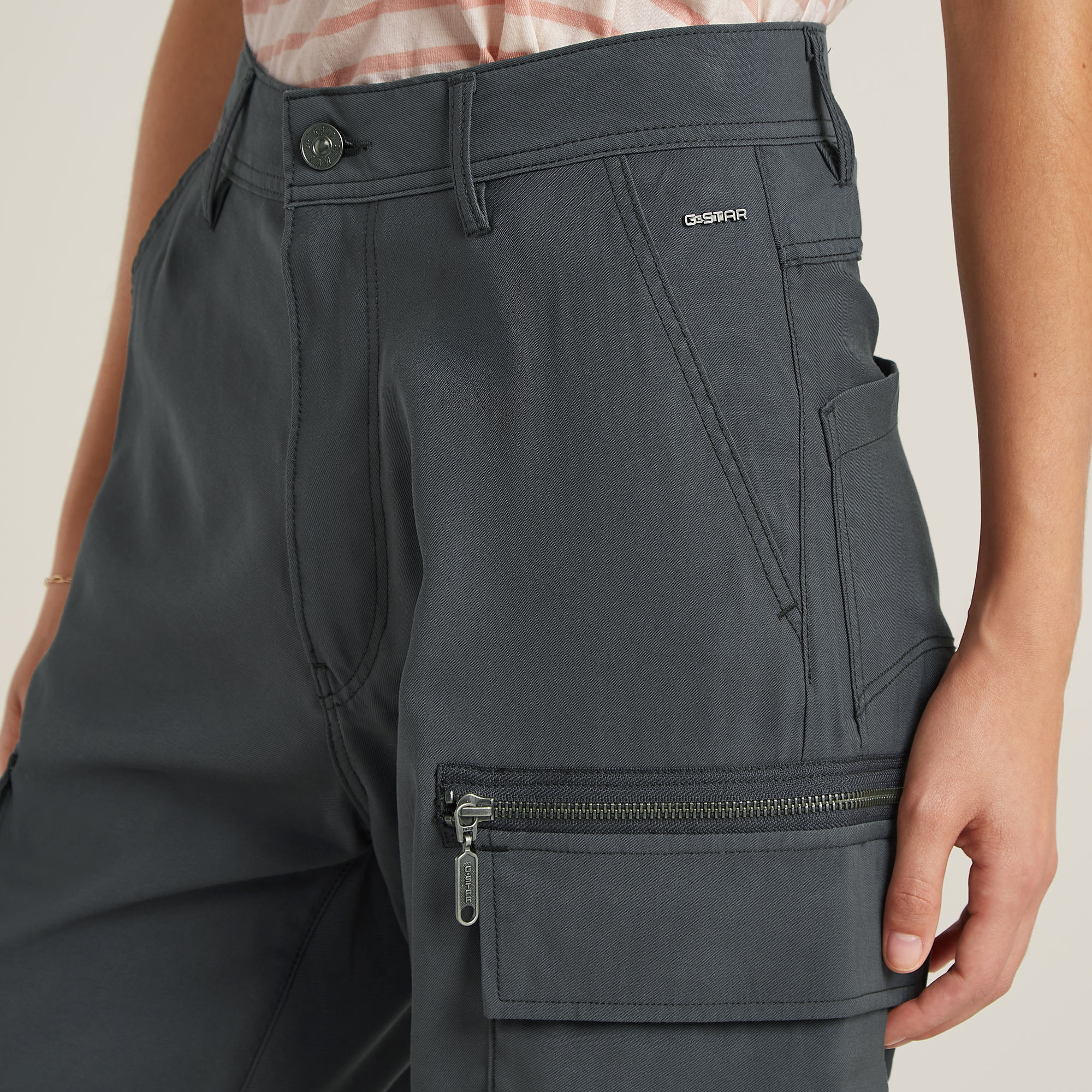 G-Star RAW Soft Outdoors Broek Grijs Dames